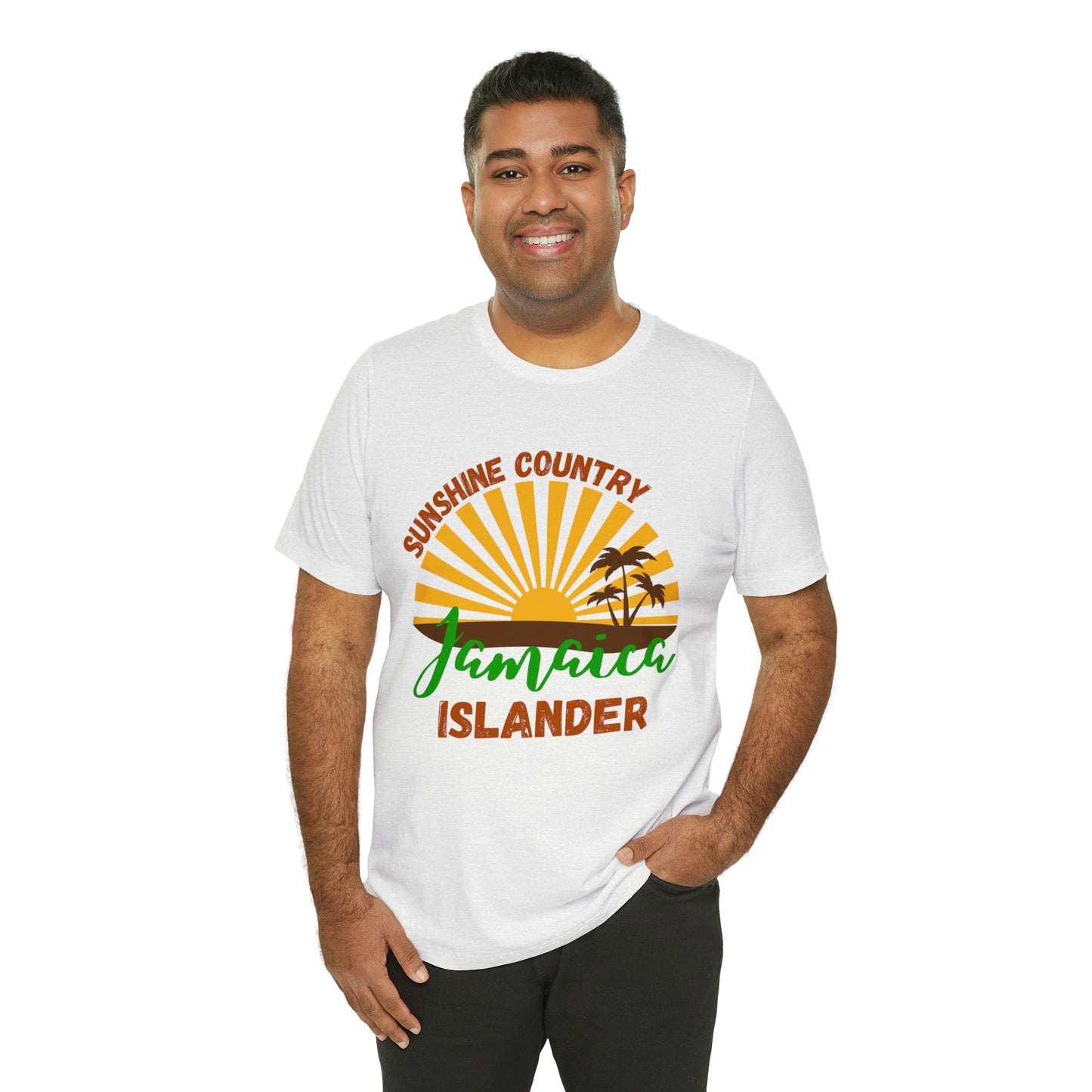 Sunshine Country Jamaica Islander Unisex Jersey Short Sleeve Tee