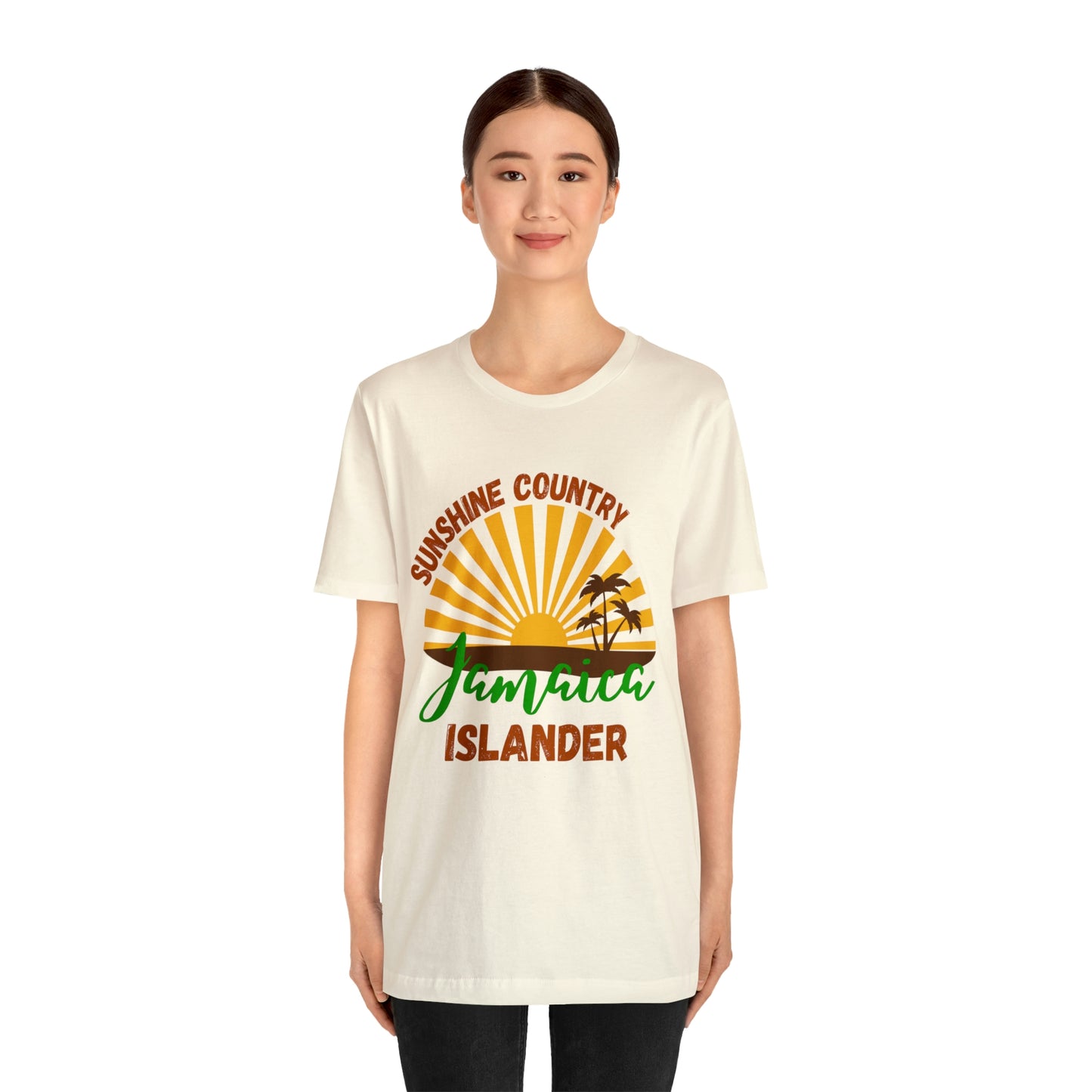 Sunshine Country Jamaica Islander Unisex Jersey Short Sleeve Tee