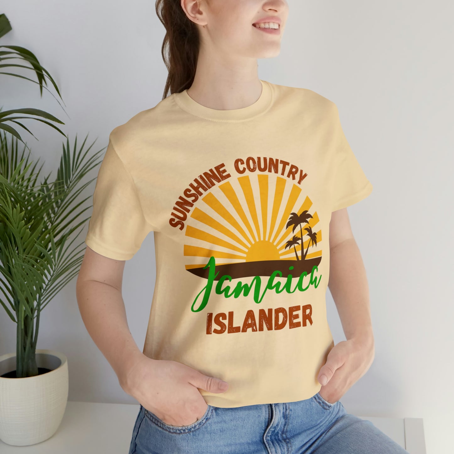 Sunshine Country Jamaica Islander Unisex Jersey Short Sleeve Tee