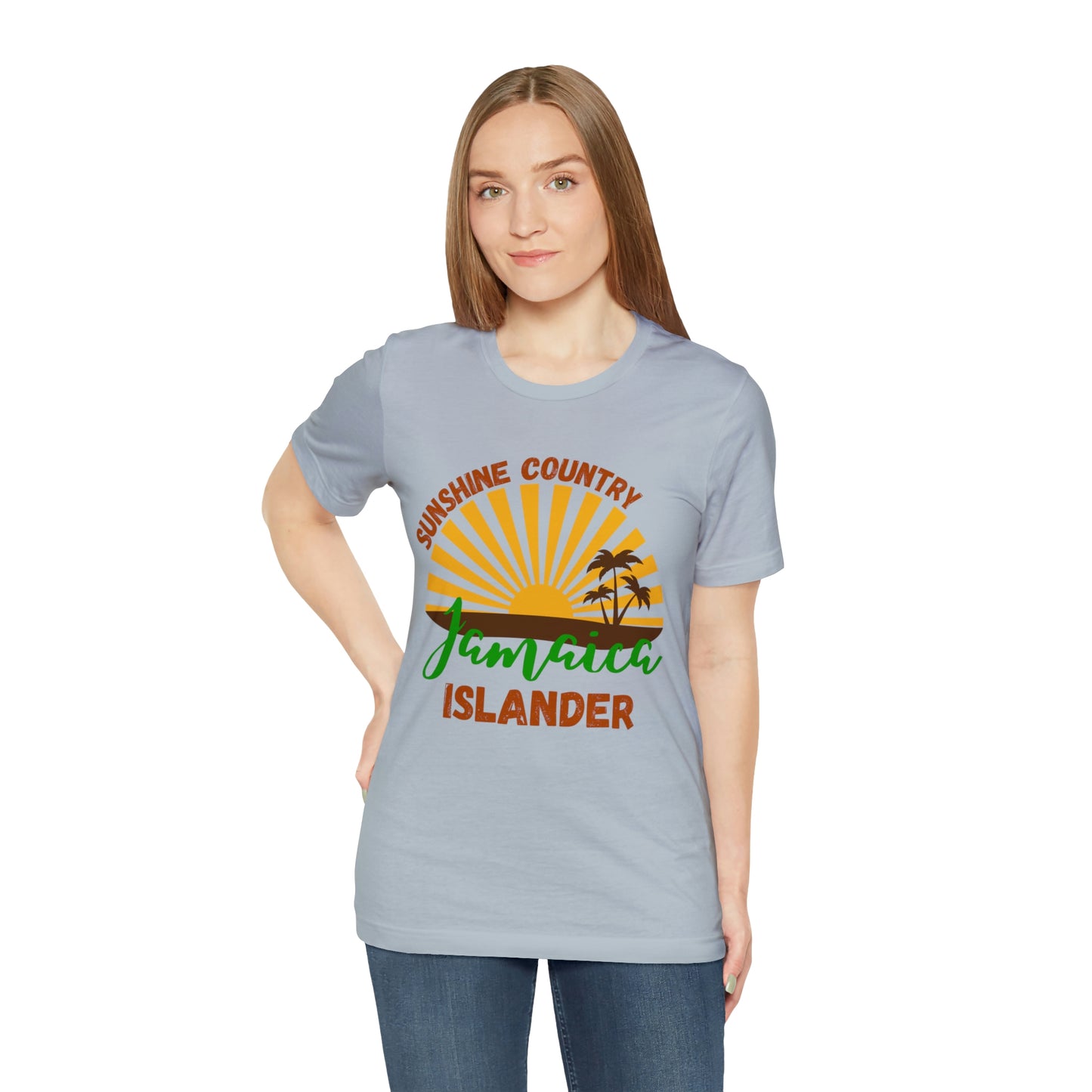 Sunshine Country Jamaica Islander Unisex Jersey Short Sleeve Tee