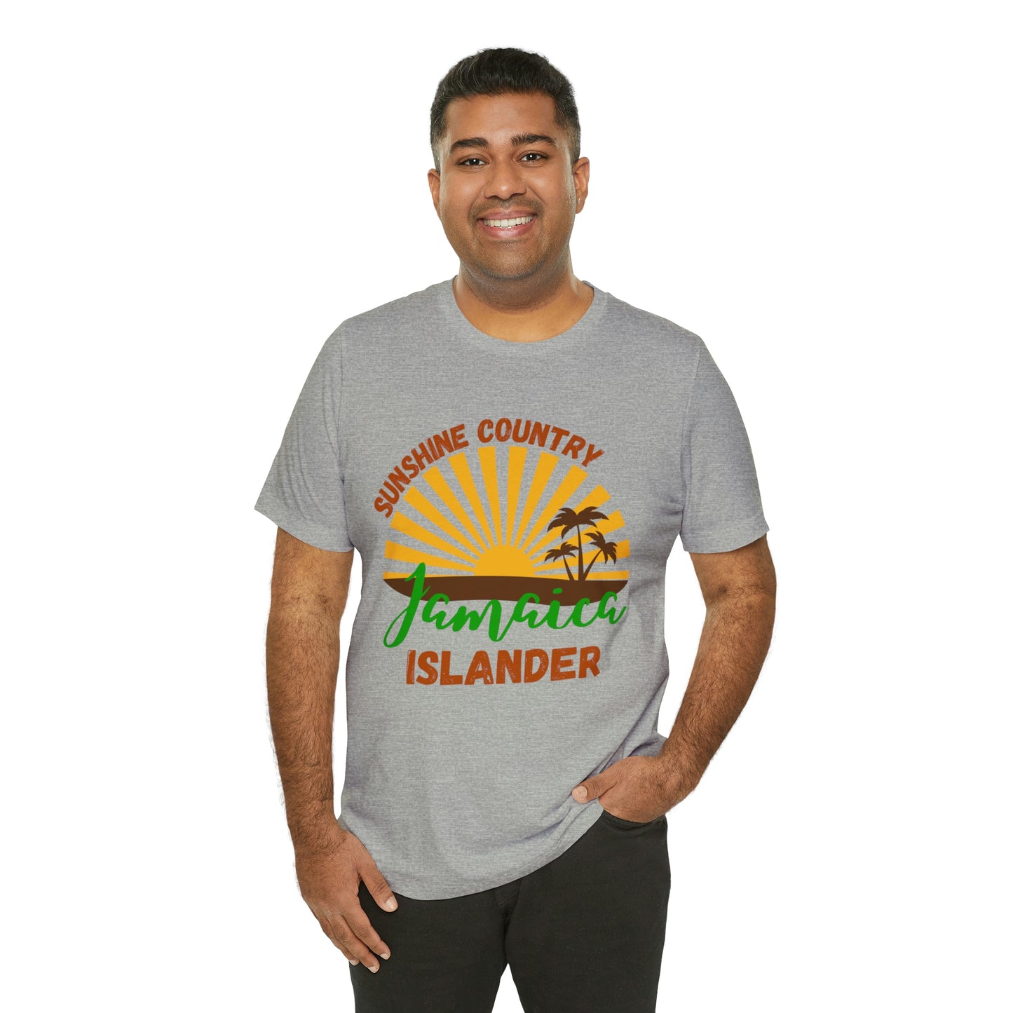 Sunshine Country Jamaica Islander Unisex Jersey Short Sleeve Tee