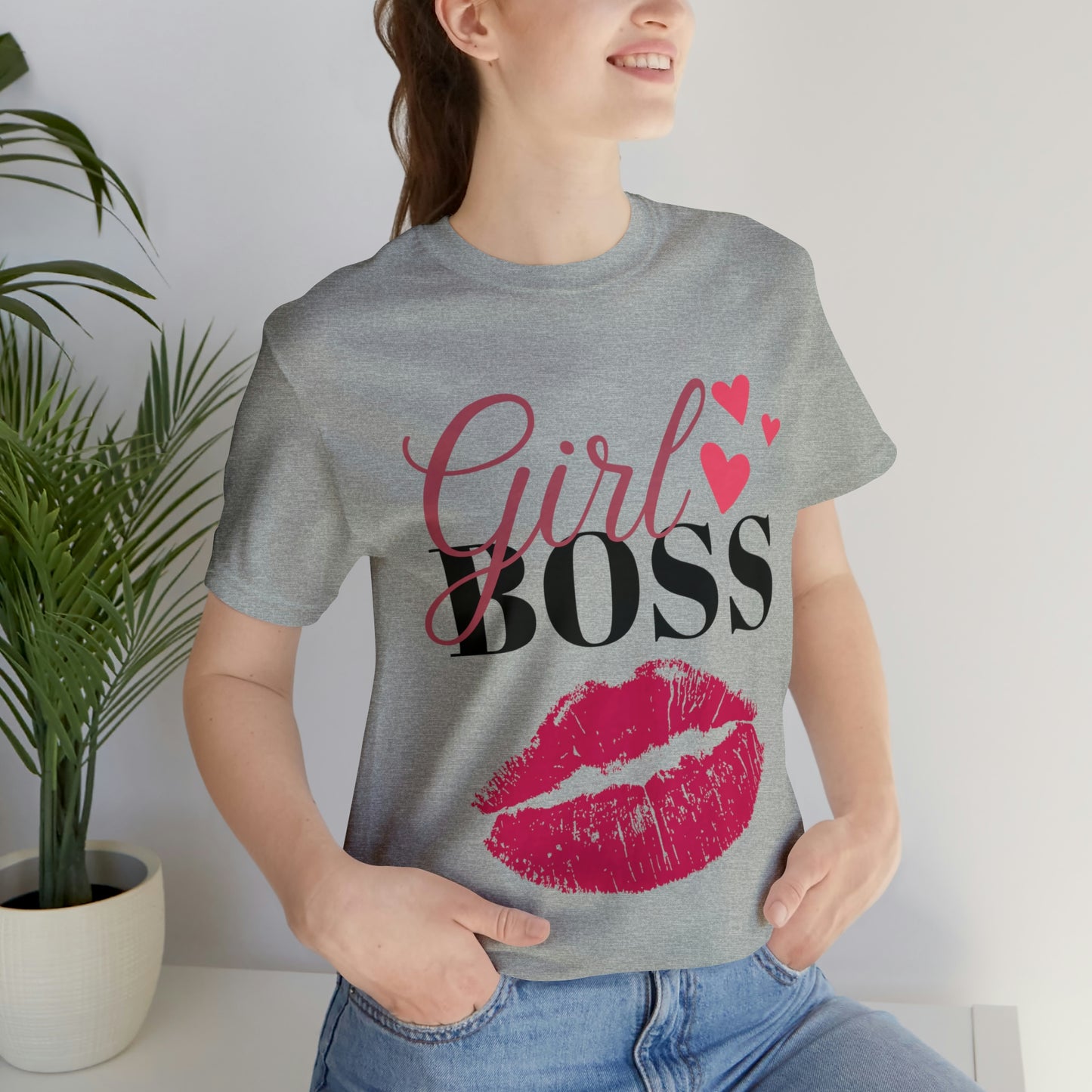 Girl Boss Unisex Jersey Short Sleeve Tee
