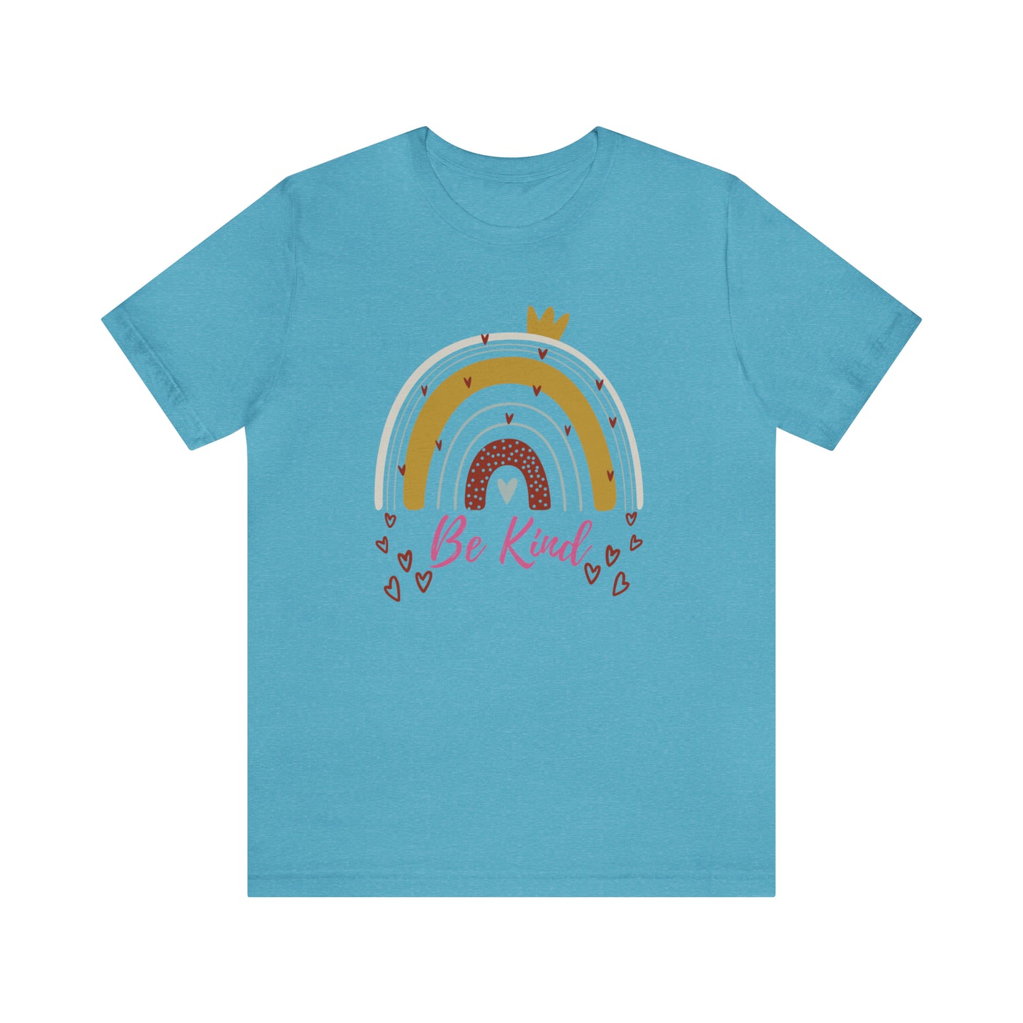 Be Kind Aesthetic Rainbow Unisex Jersey Short Sleeve Tee