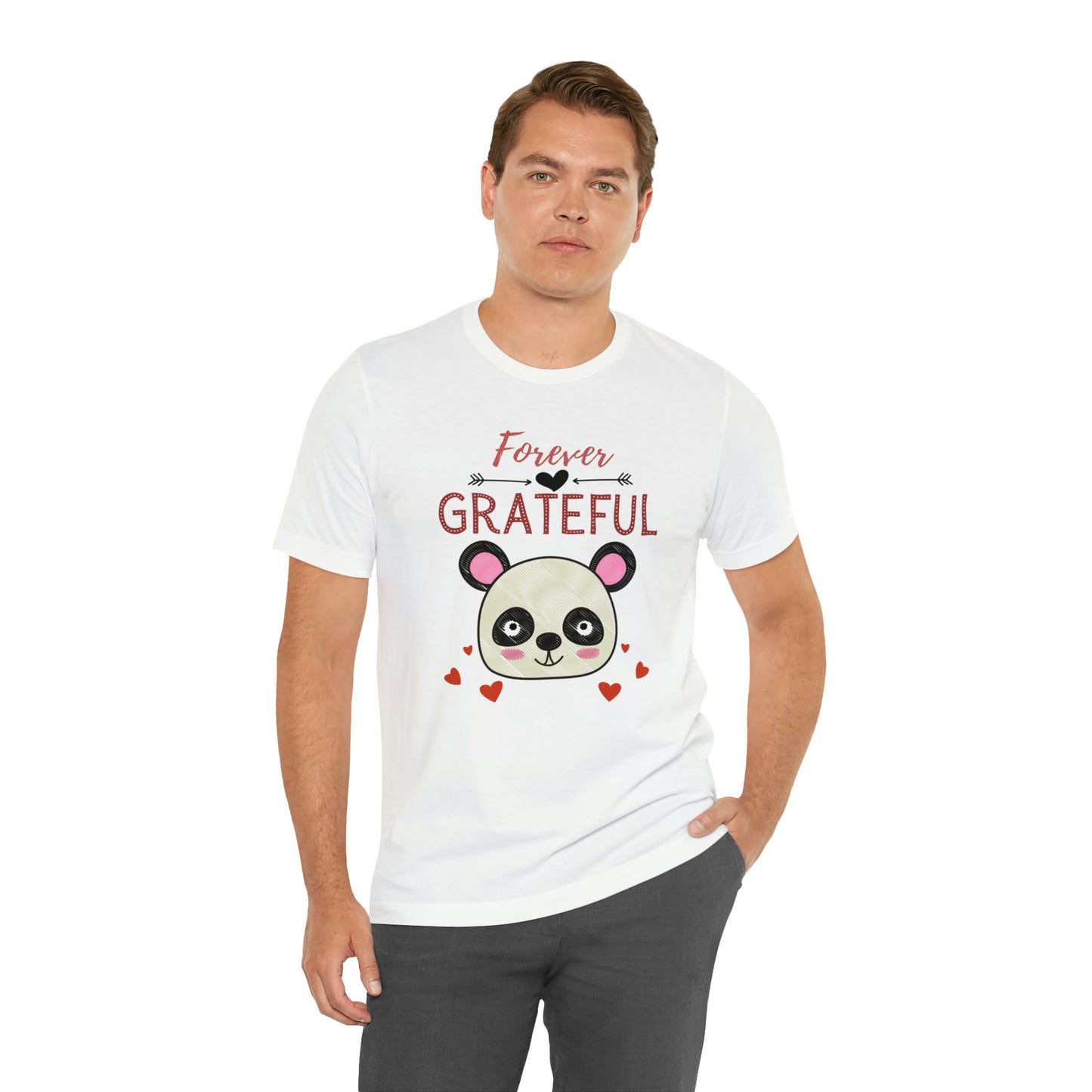 Forever Grateful Unisex Jersey Short Sleeve Tee