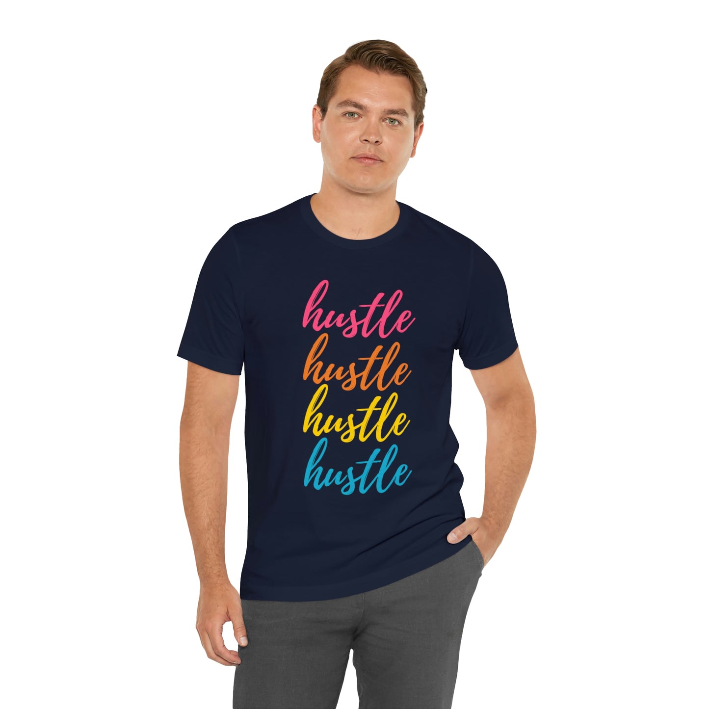 Hustle Unisex Jersey Short Sleeve Tee