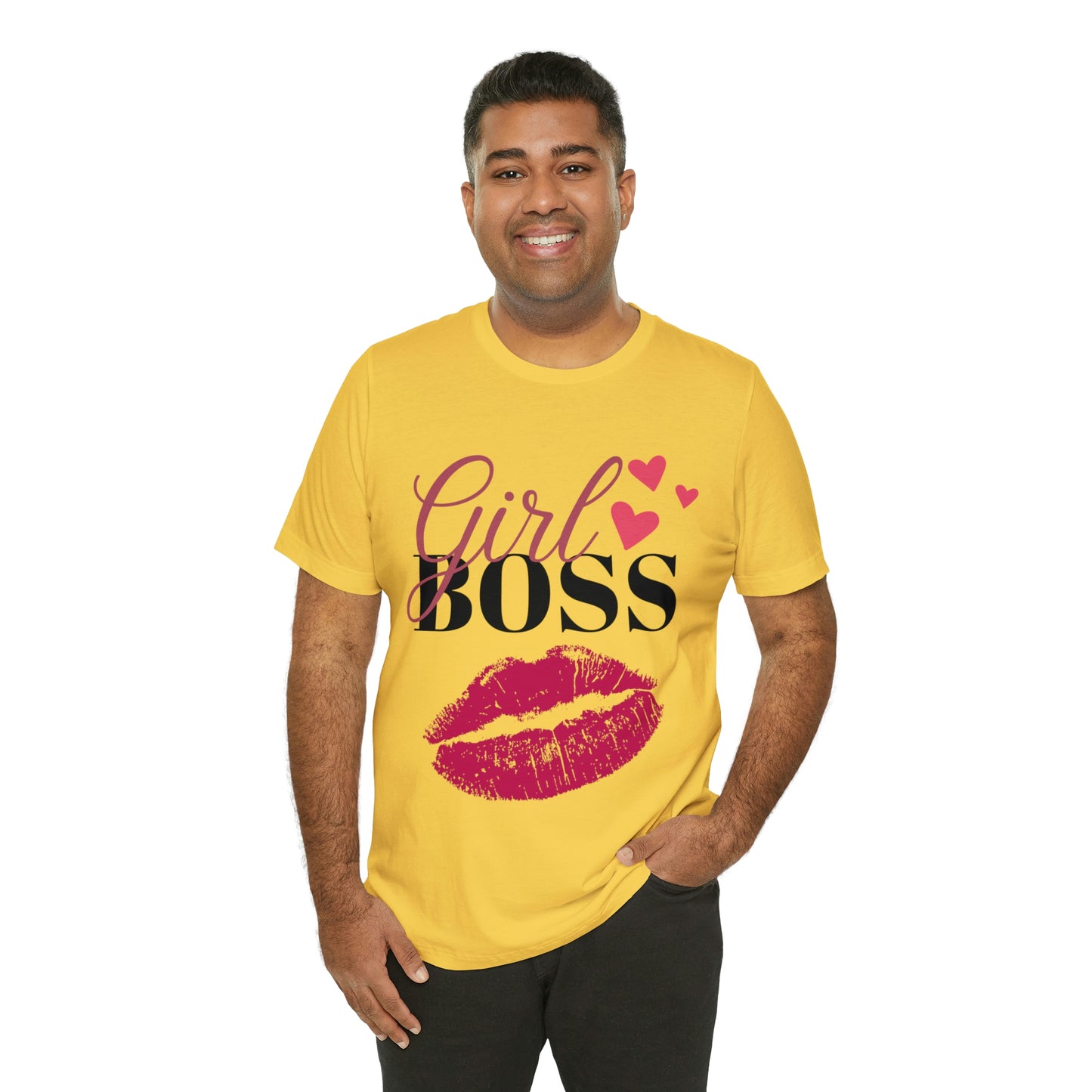 Girl Boss Unisex Jersey Short Sleeve Tee