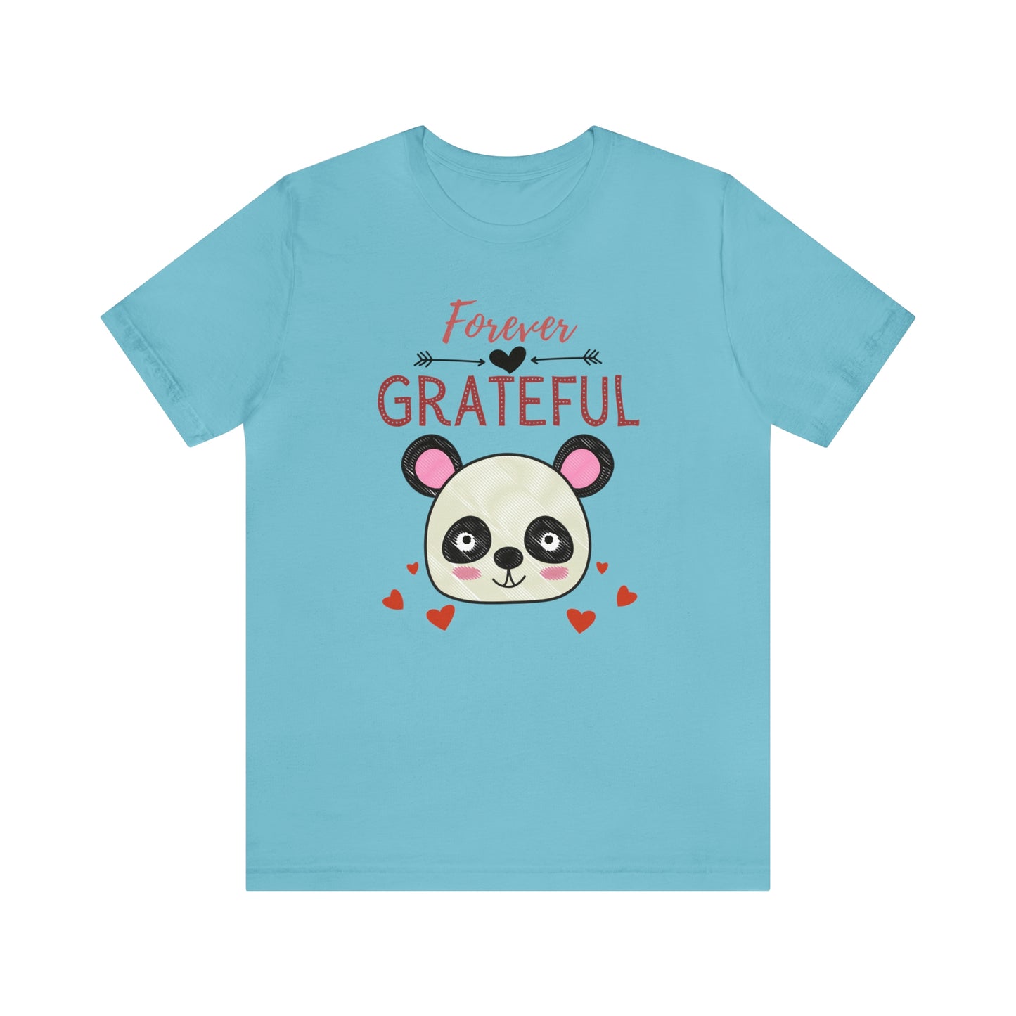 Forever Grateful Unisex Jersey Short Sleeve Tee