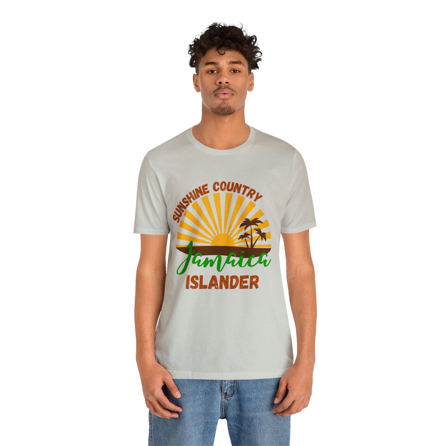 Sunshine Country Jamaica Islander Unisex Jersey Short Sleeve Tee