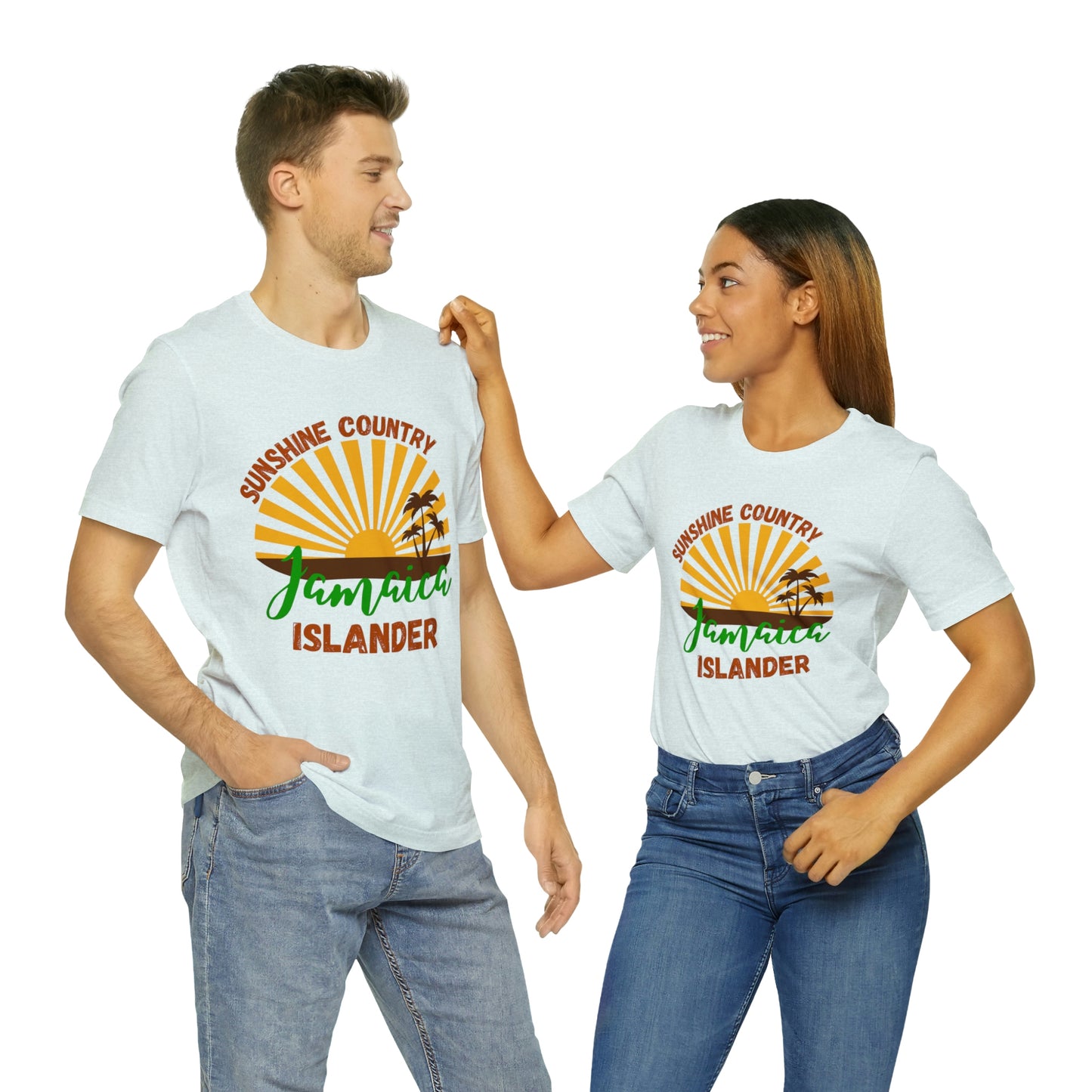 Sunshine Country Jamaica Islander Unisex Jersey Short Sleeve Tee