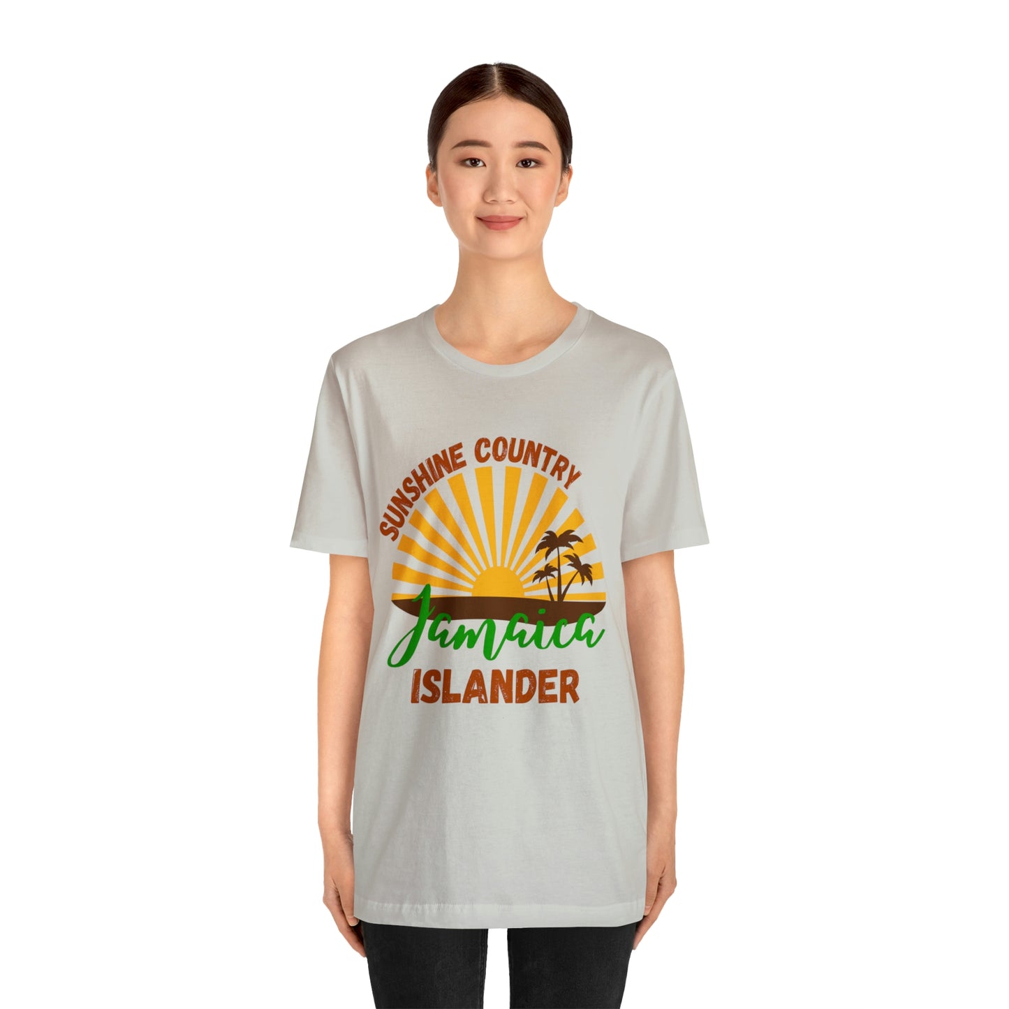 Sunshine Country Jamaica Islander Unisex Jersey Short Sleeve Tee