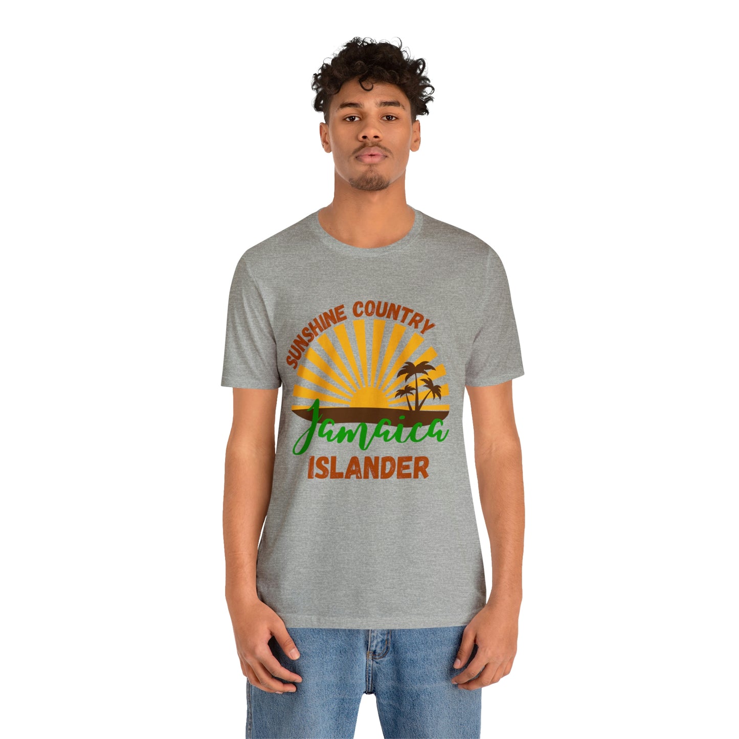 Sunshine Country Jamaica Islander Unisex Jersey Short Sleeve Tee