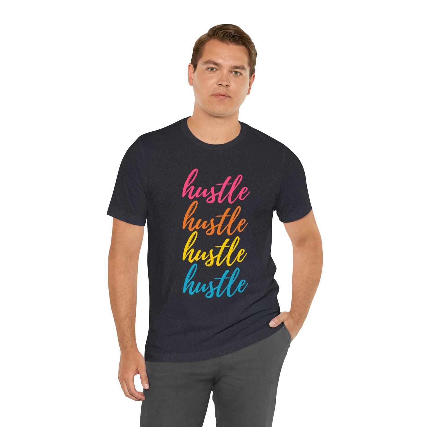 Hustle Unisex Jersey Short Sleeve Tee