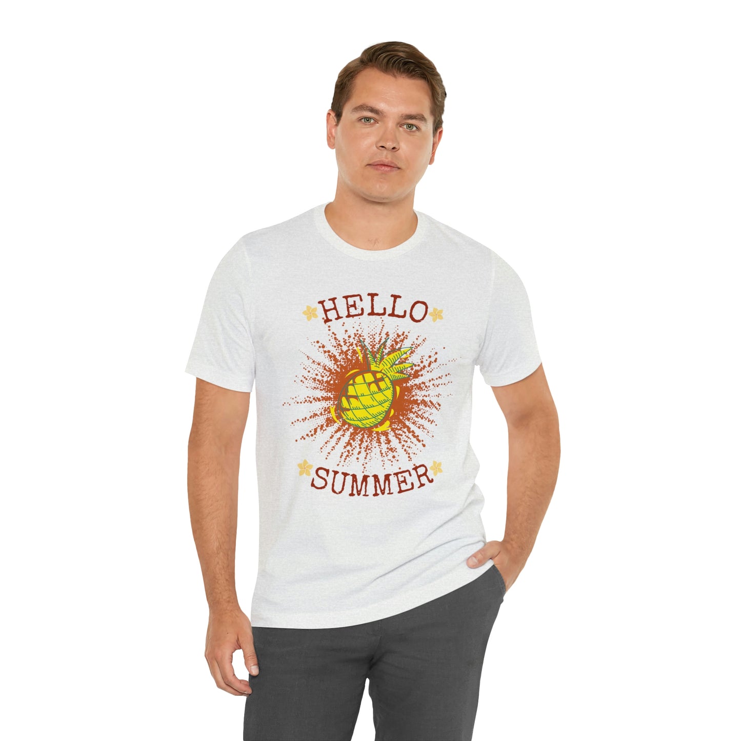 Hello Summer Unisex Jersey Short Sleeve Tee