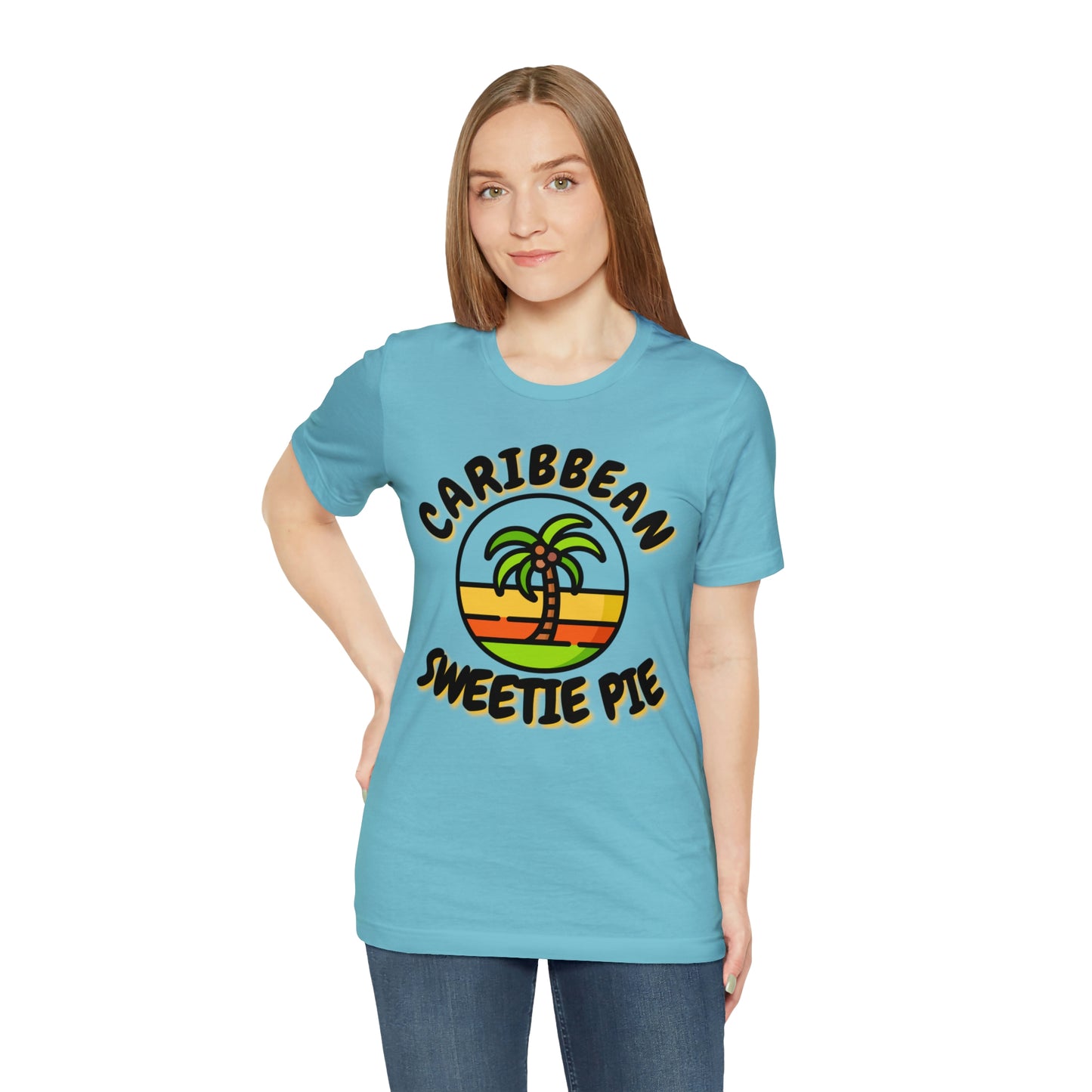 Caribbean Sweetie Pie Unisex Jersey Short Sleeve Tee