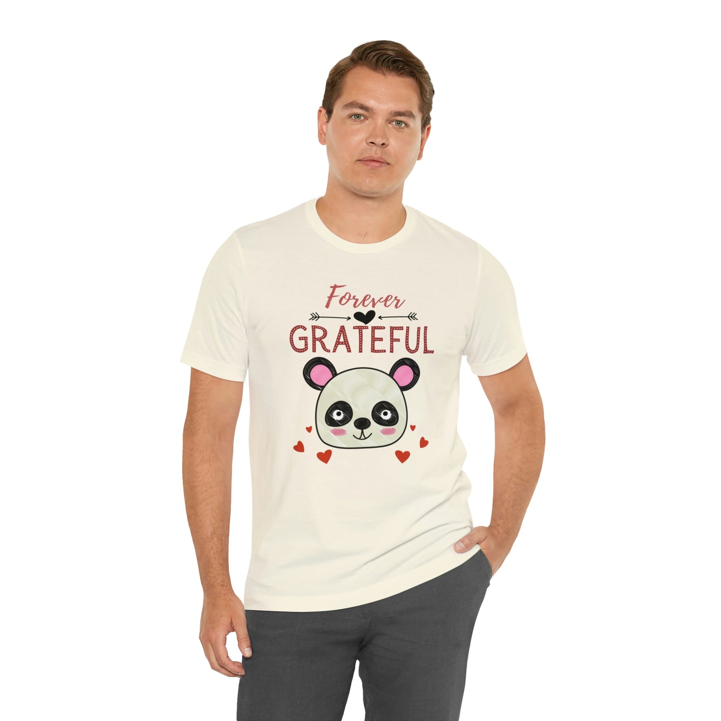Forever Grateful Unisex Jersey Short Sleeve Tee