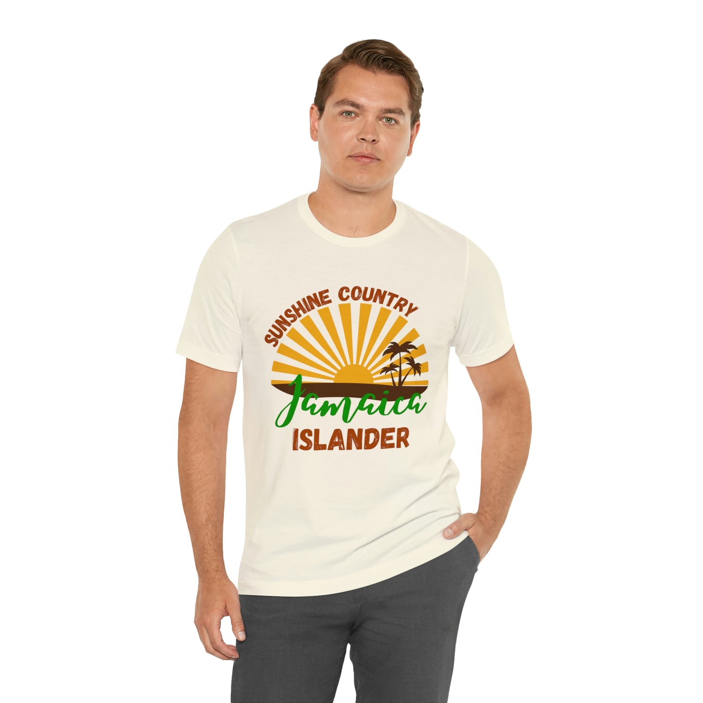 Sunshine Country Jamaica Islander Unisex Jersey Short Sleeve Tee
