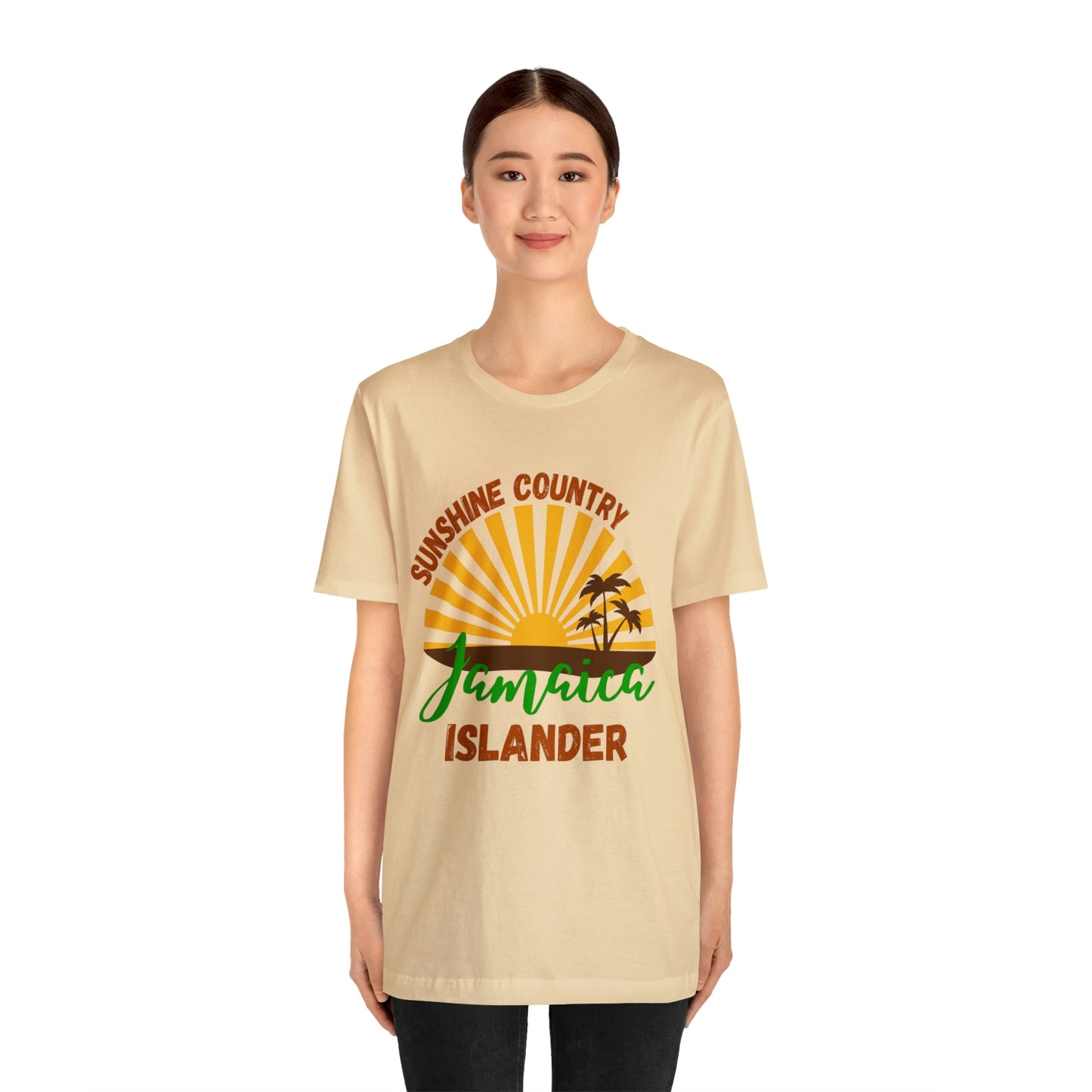 Sunshine Country Jamaica Islander Unisex Jersey Short Sleeve Tee