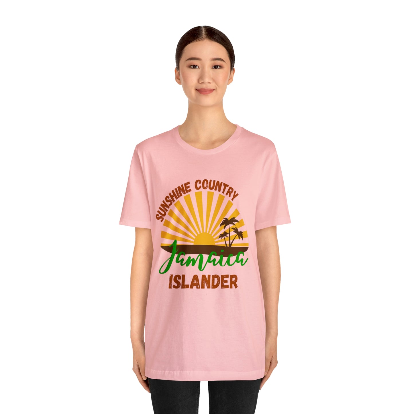 Sunshine Country Jamaica Islander Unisex Jersey Short Sleeve Tee