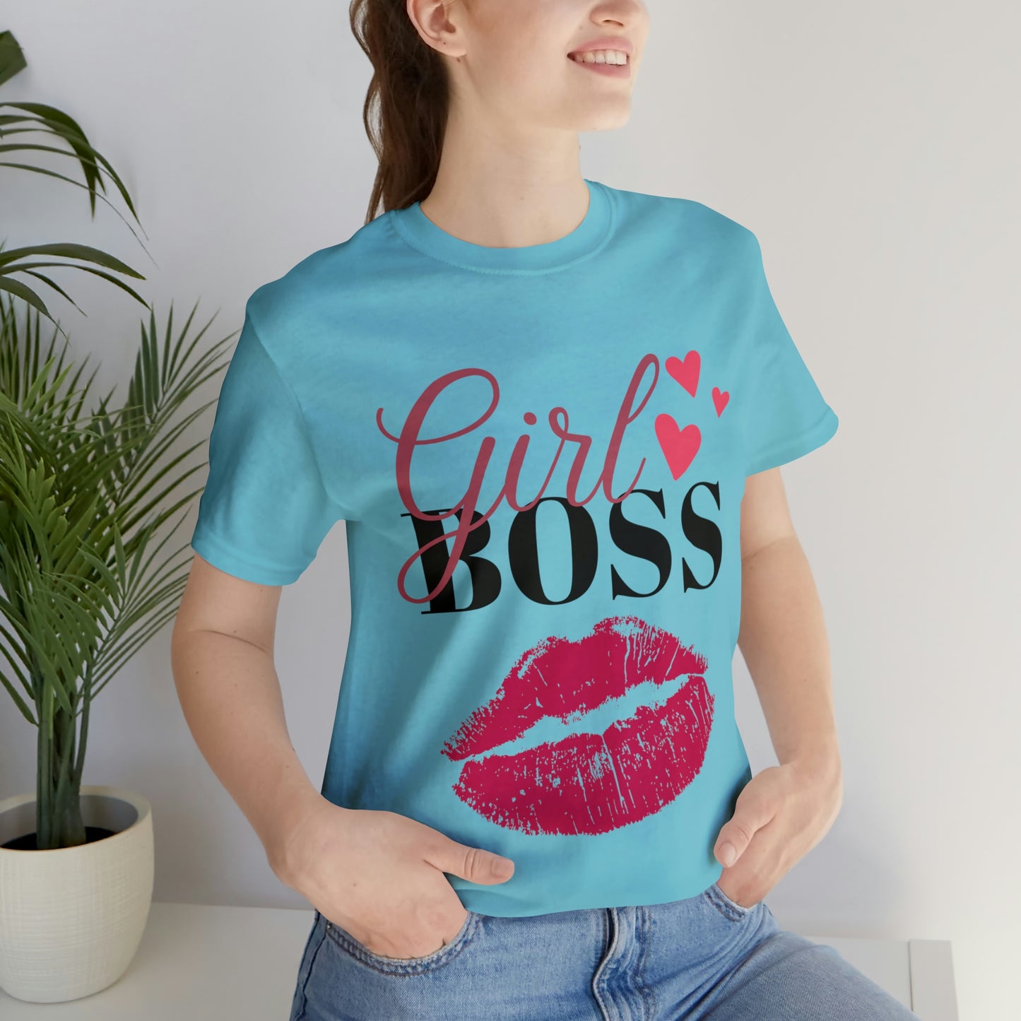 Girl Boss Unisex Jersey Short Sleeve Tee