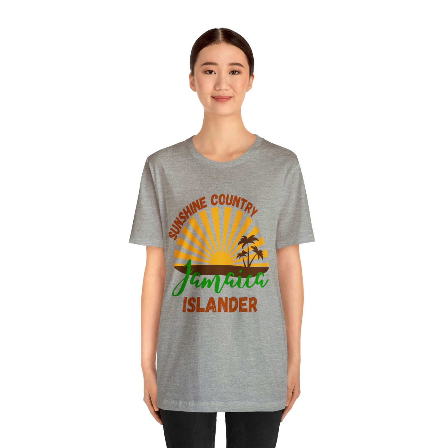Sunshine Country Jamaica Islander Unisex Jersey Short Sleeve Tee