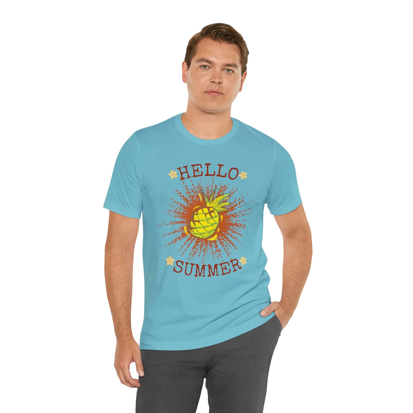 Hello Summer Unisex Jersey Short Sleeve Tee