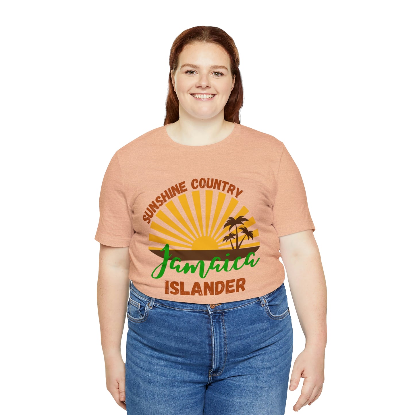 Sunshine Country Jamaica Islander Unisex Jersey Short Sleeve Tee