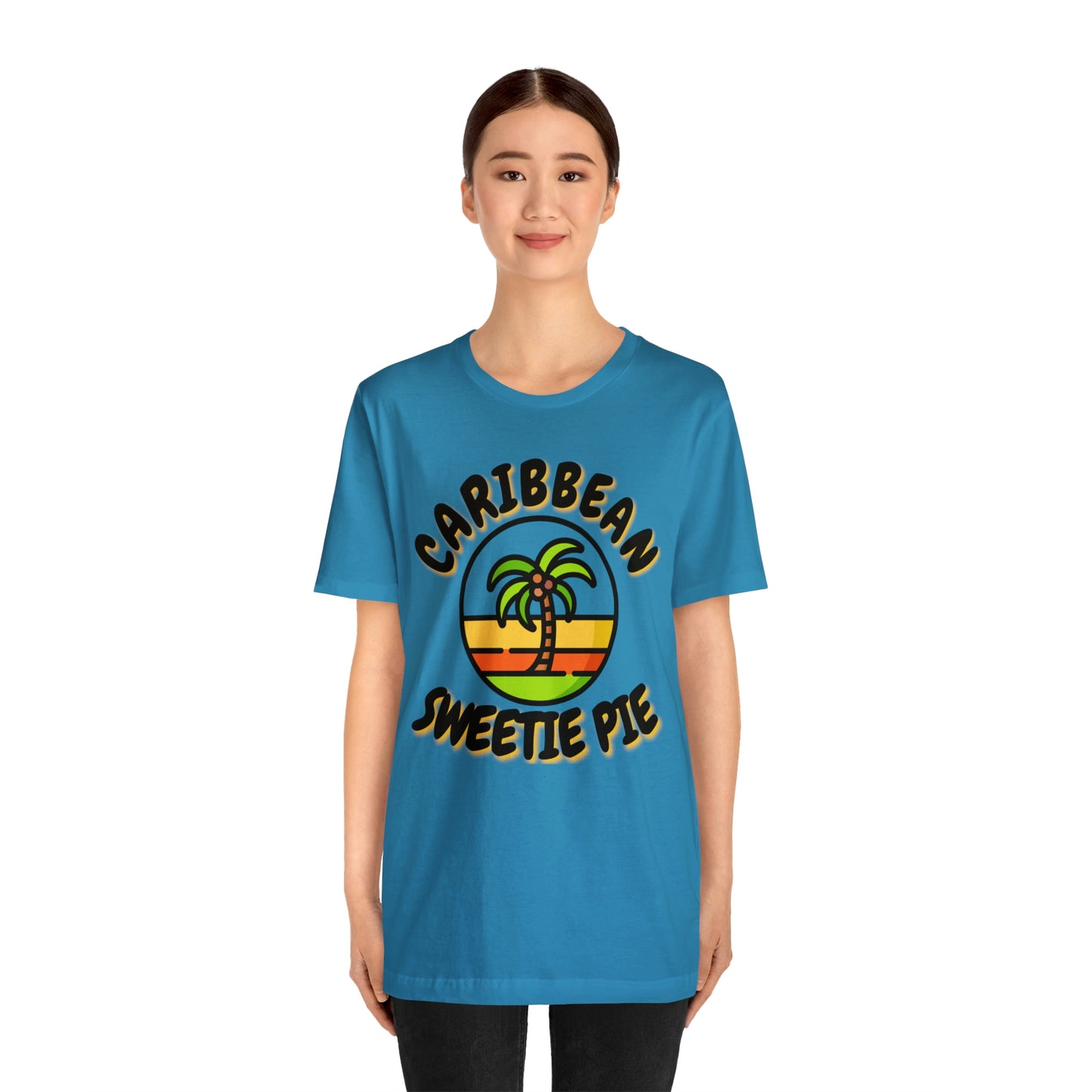 Caribbean Sweetie Pie Unisex Jersey Short Sleeve Tee