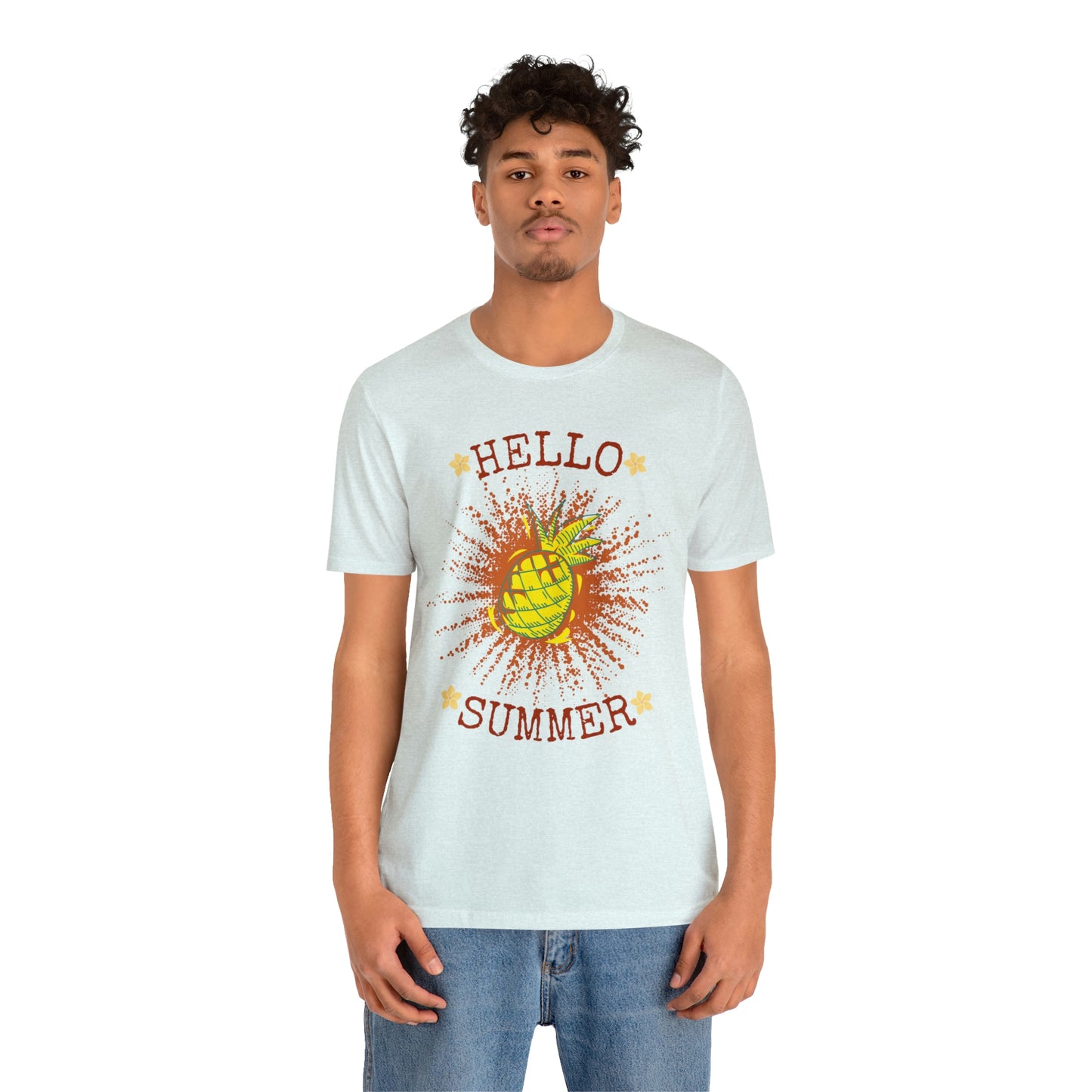 Hello Summer Unisex Jersey Short Sleeve Tee