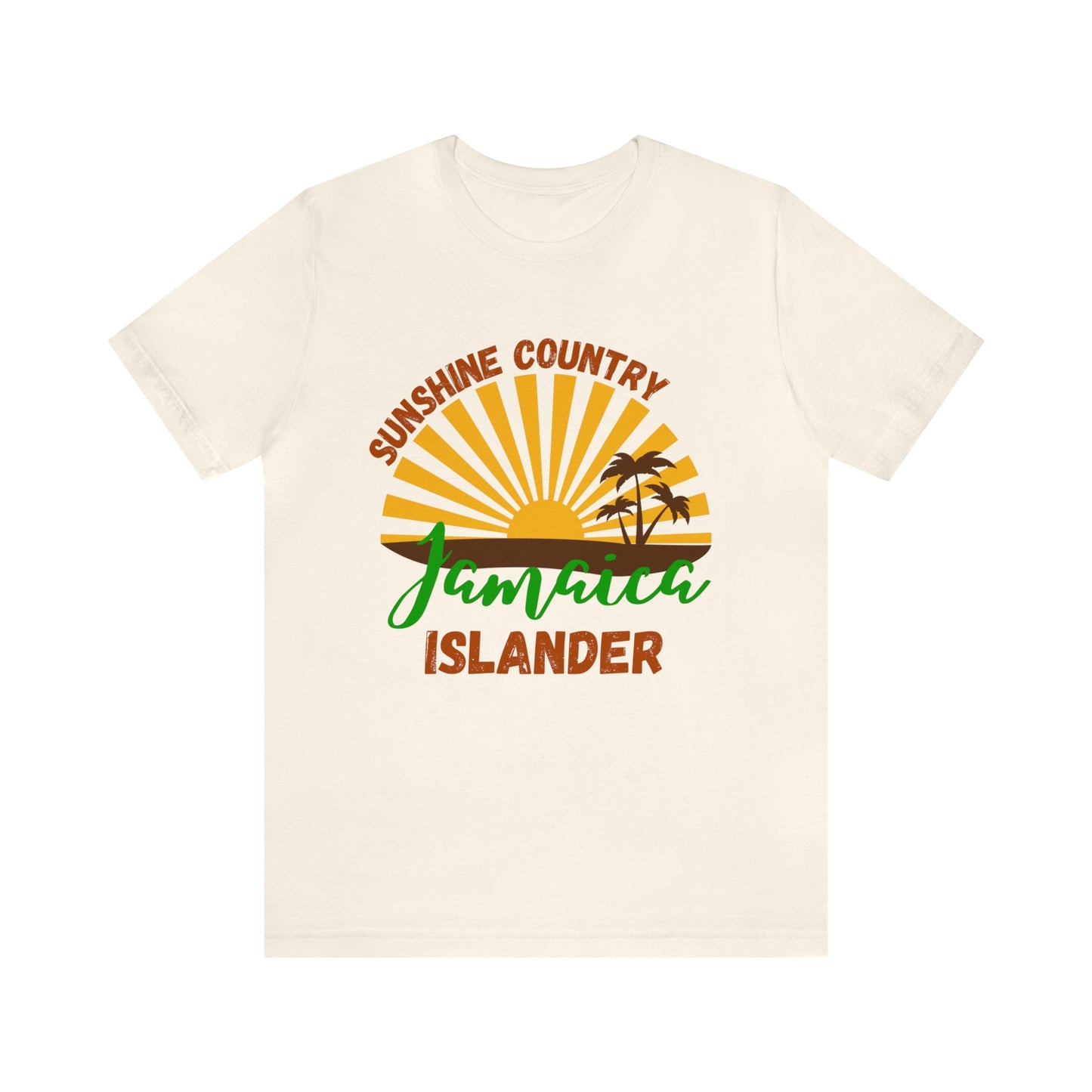 Sunshine Country Jamaica Islander Unisex Jersey Short Sleeve Tee