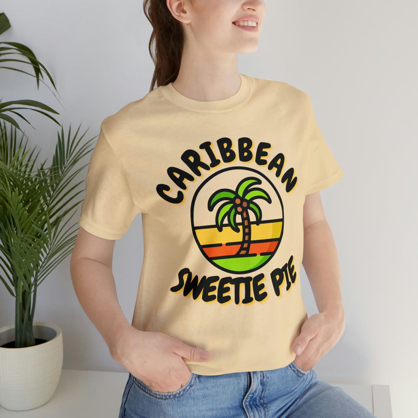 Caribbean Sweetie Pie Unisex Jersey Short Sleeve Tee
