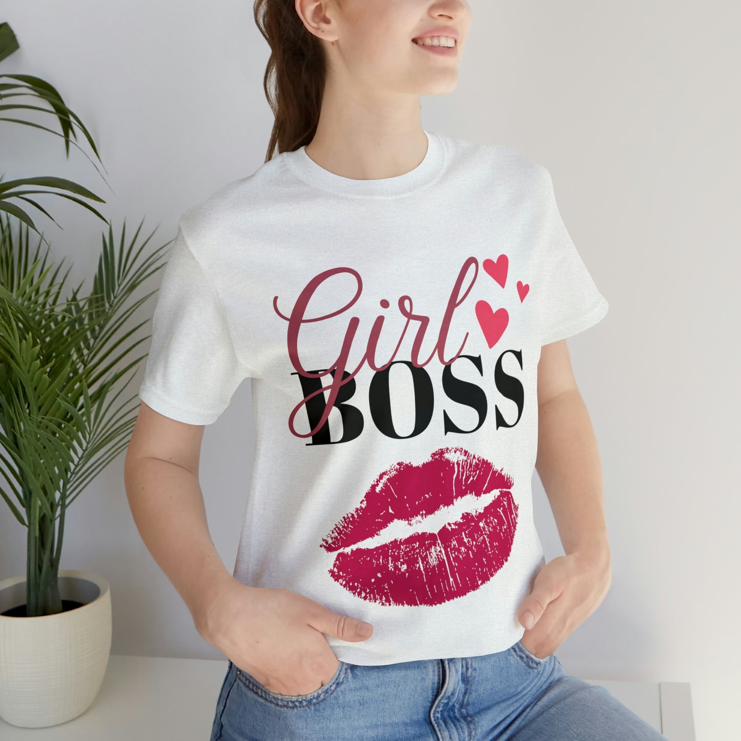 Girl Boss Unisex Jersey Short Sleeve Tee