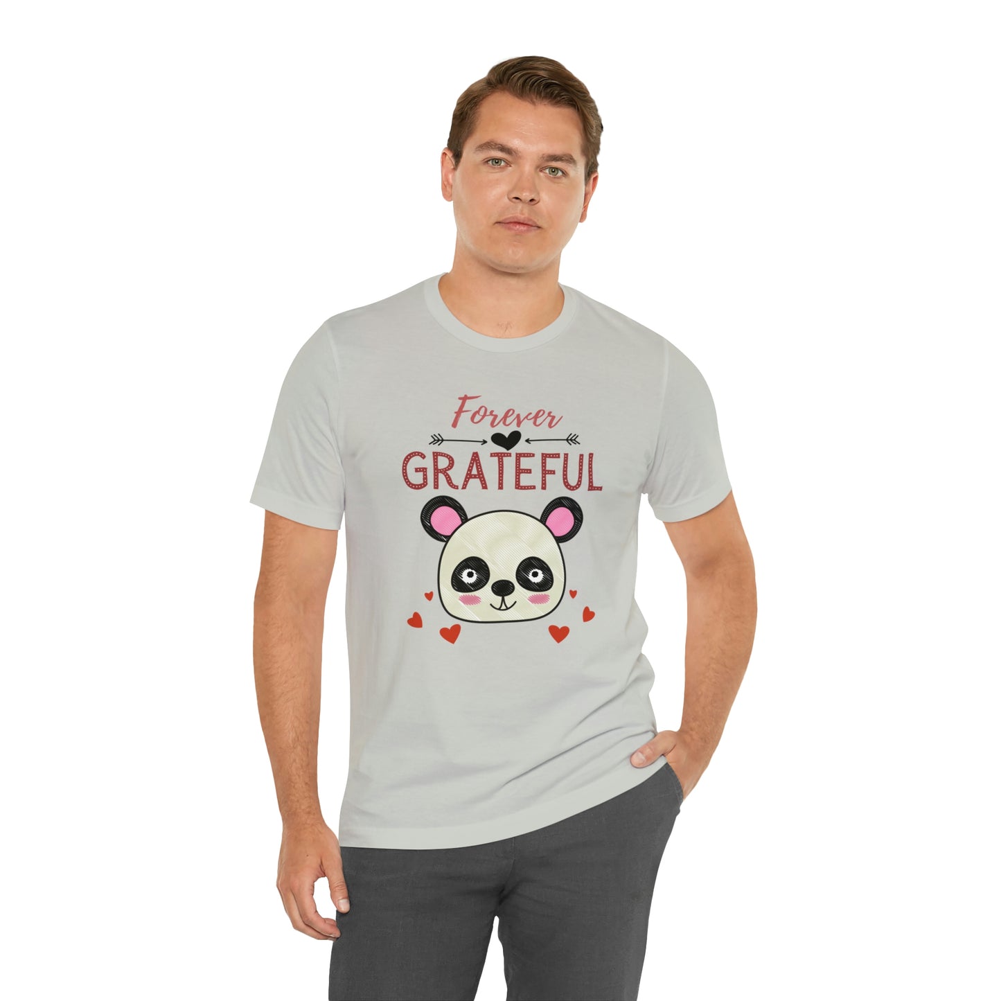 Forever Grateful Unisex Jersey Short Sleeve Tee
