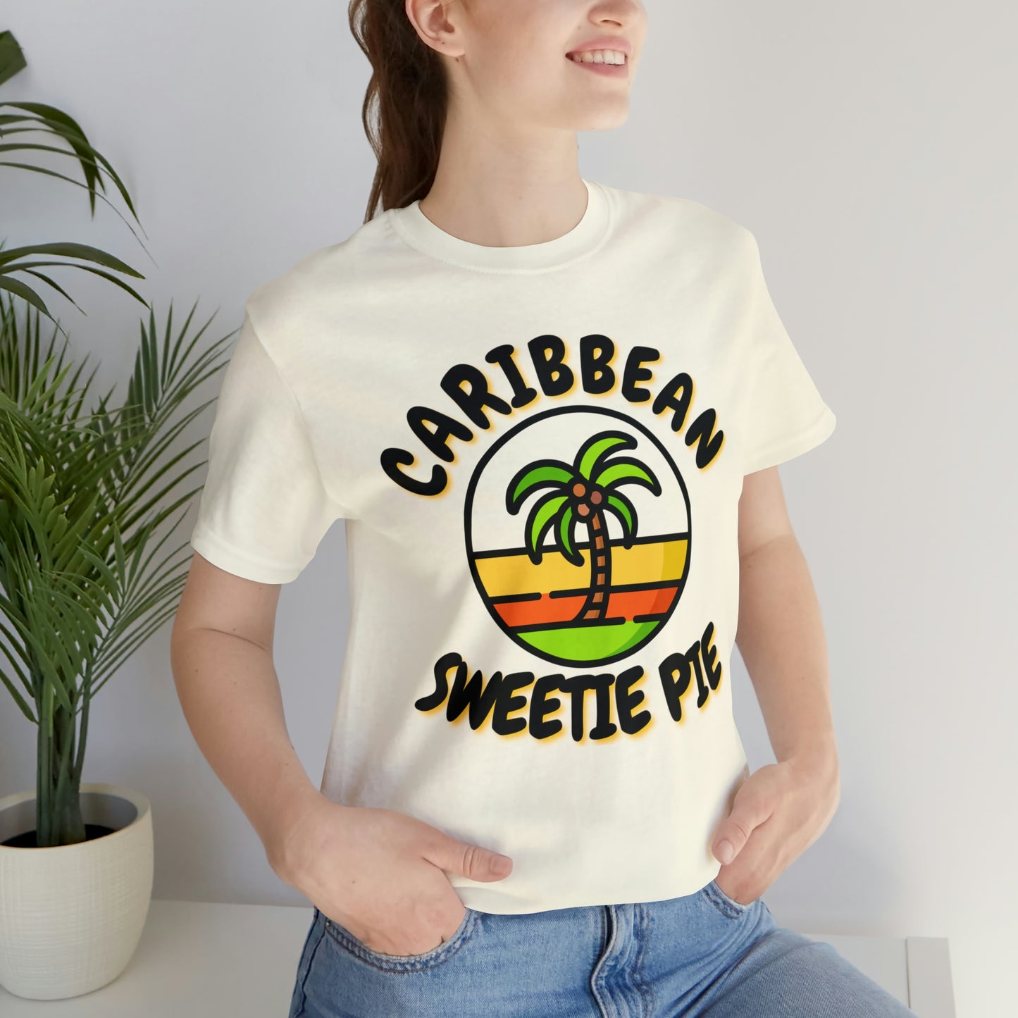 Caribbean Sweetie Pie Unisex Jersey Short Sleeve Tee