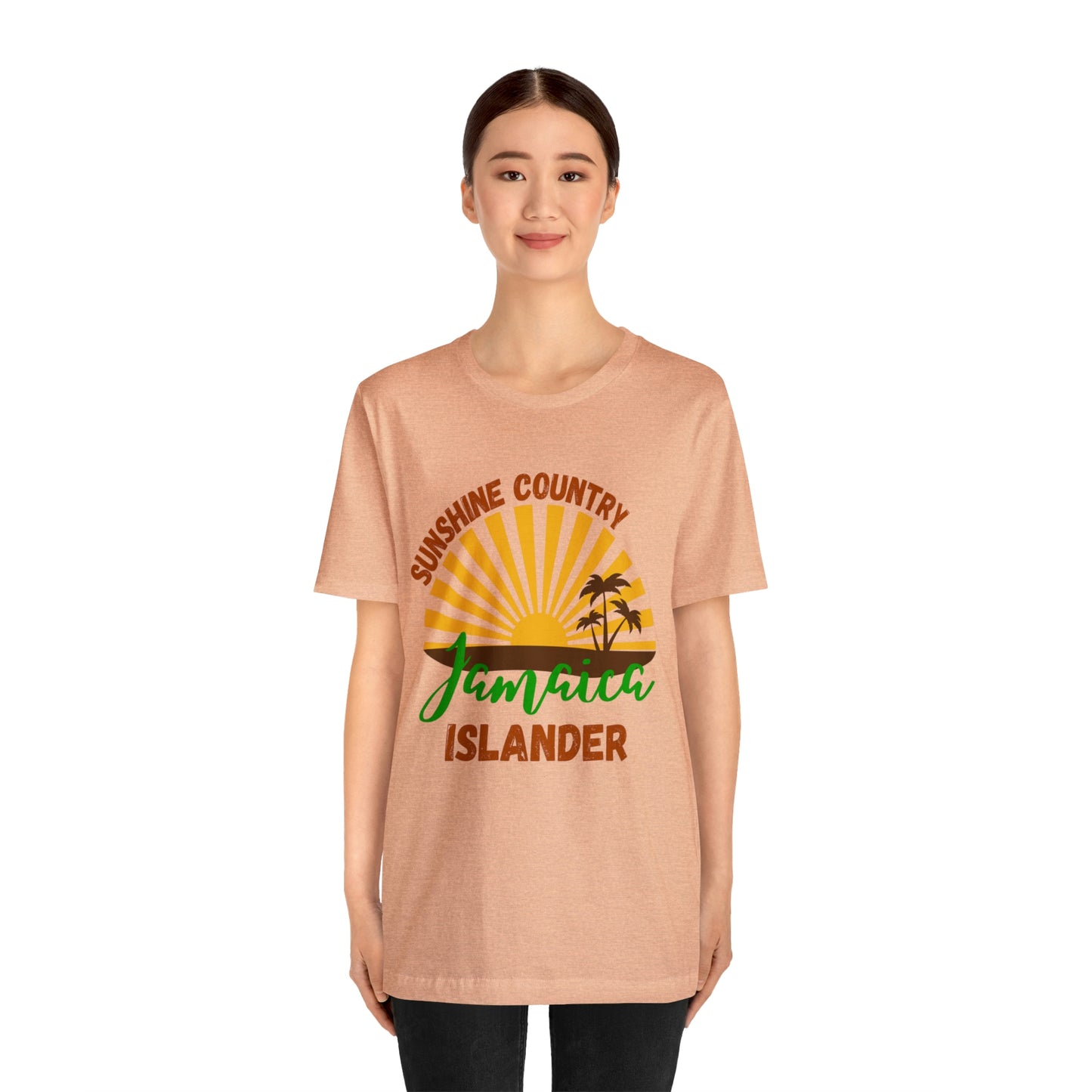 Sunshine Country Jamaica Islander Unisex Jersey Short Sleeve Tee