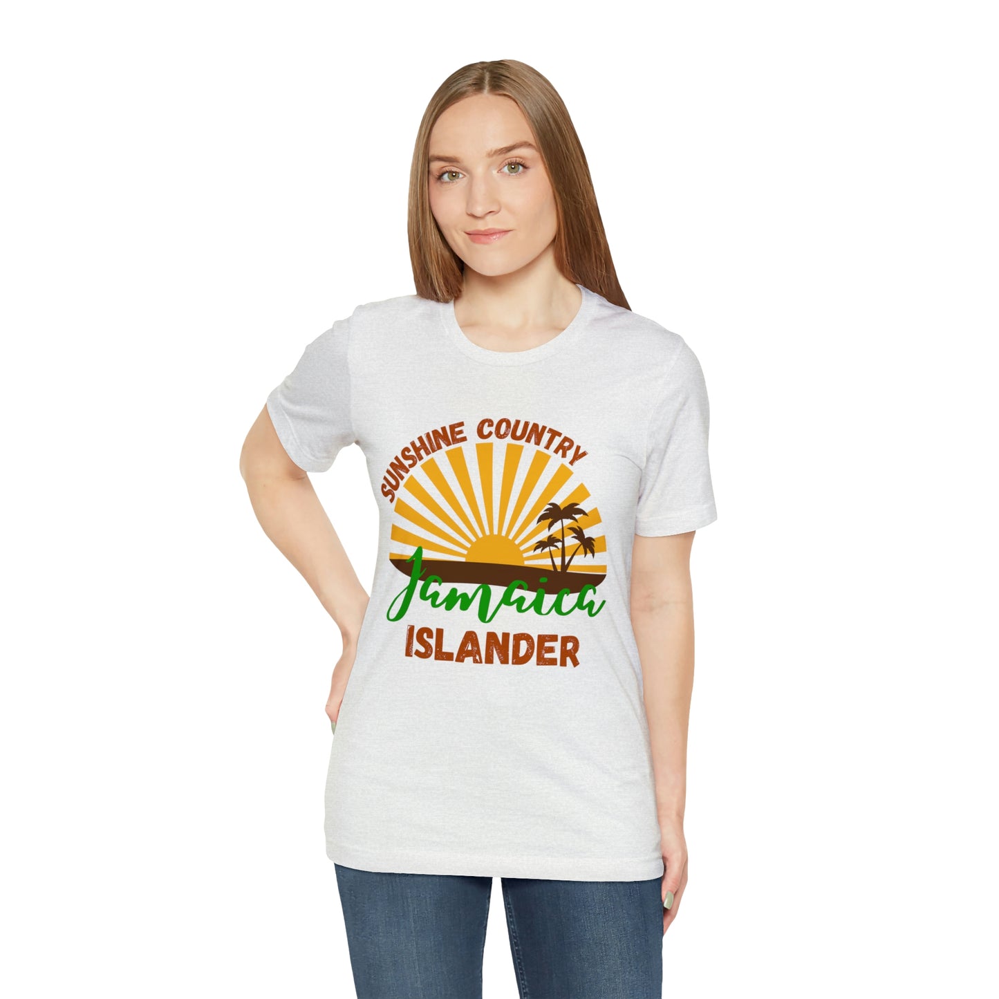Sunshine Country Jamaica Islander Unisex Jersey Short Sleeve Tee