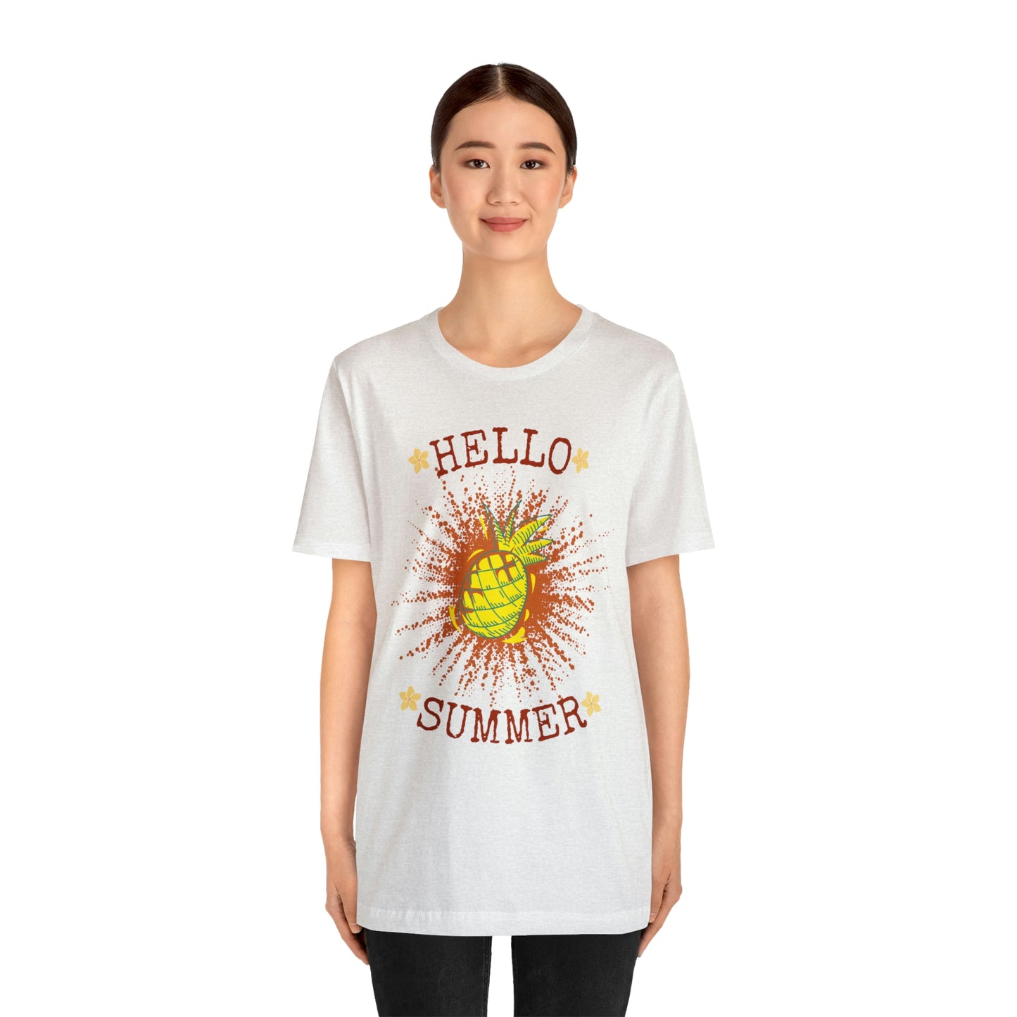 Hello Summer Unisex Jersey Short Sleeve Tee