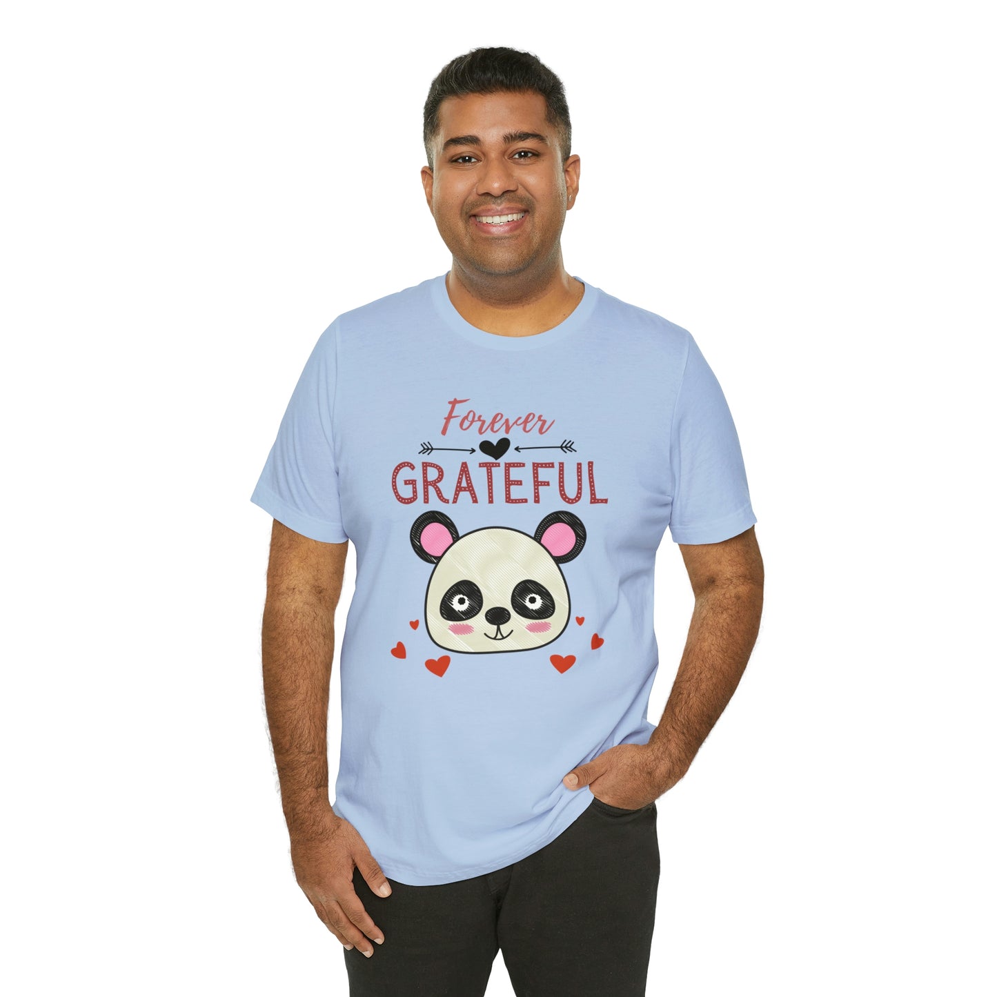Forever Grateful Unisex Jersey Short Sleeve Tee