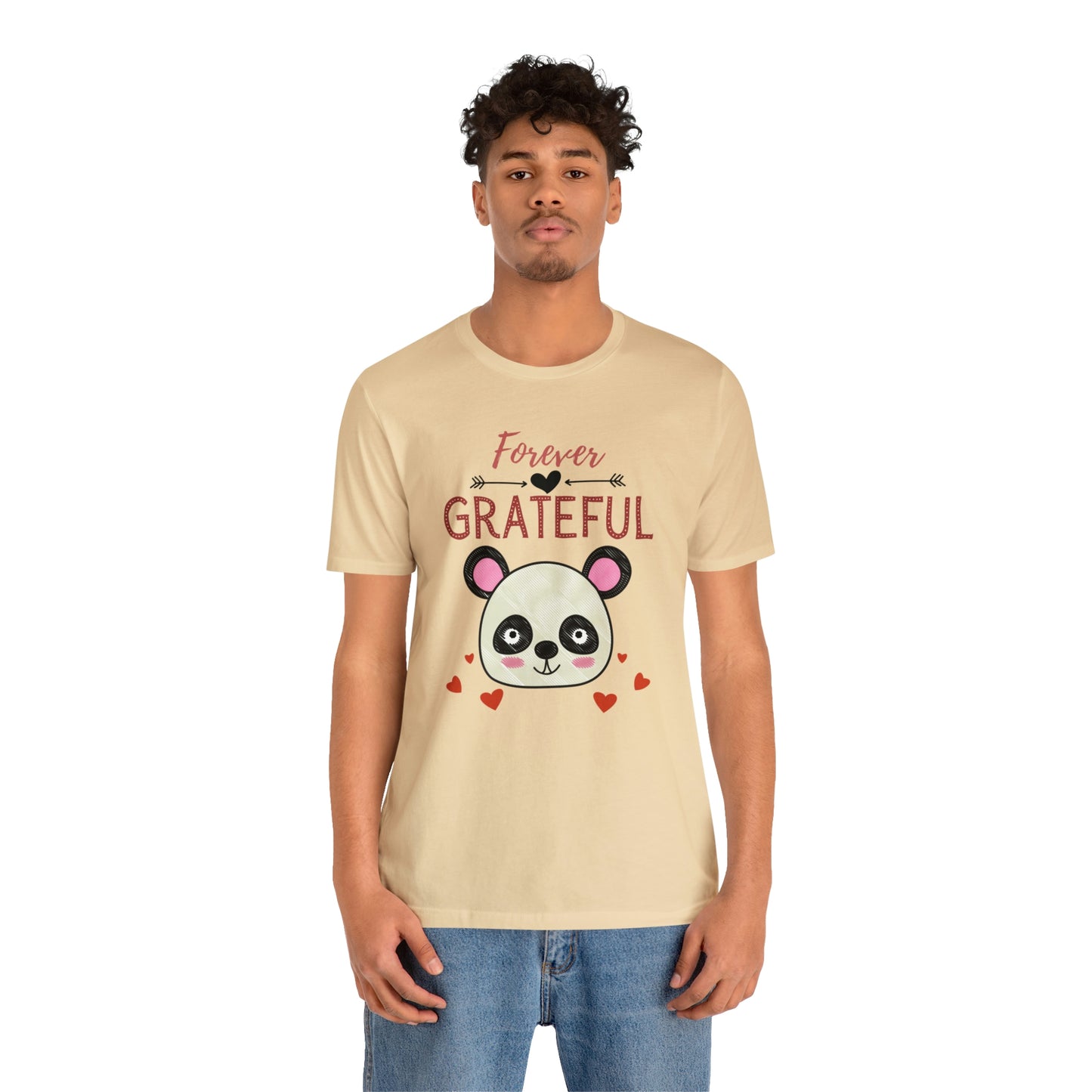 Forever Grateful Unisex Jersey Short Sleeve Tee