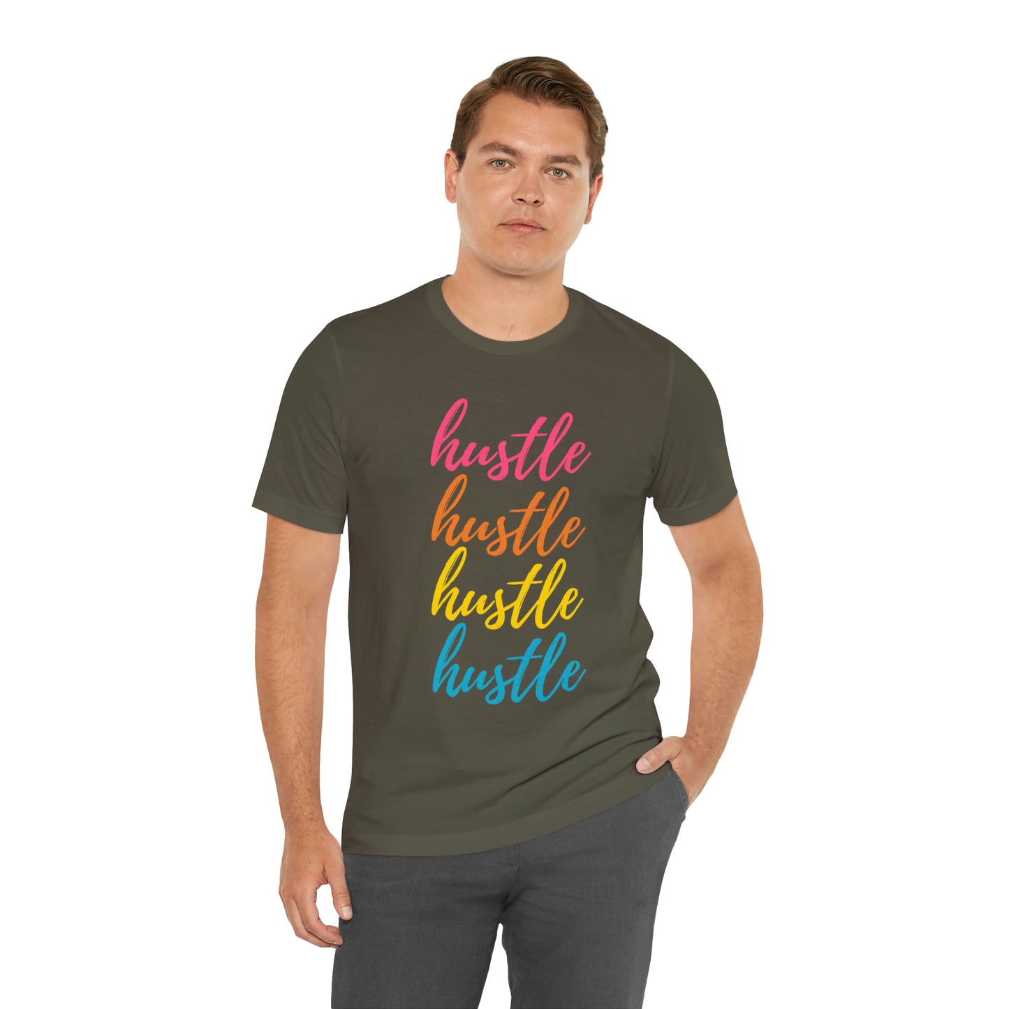 Hustle Unisex Jersey Short Sleeve Tee