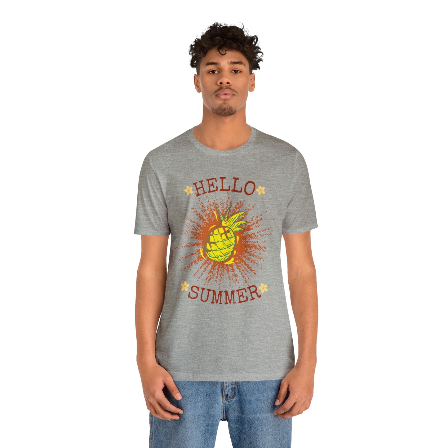 Hello Summer Unisex Jersey Short Sleeve Tee