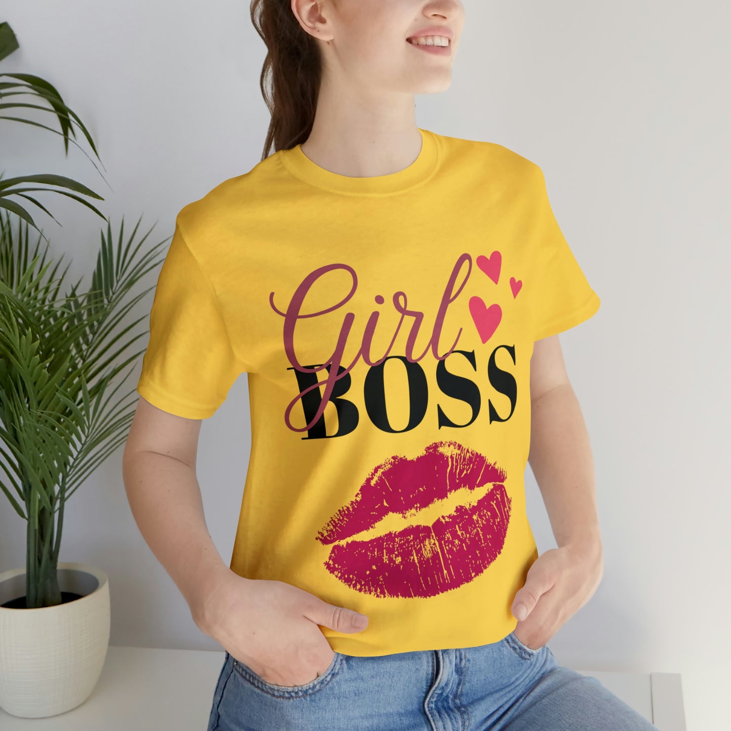 Girl Boss Unisex Jersey Short Sleeve Tee