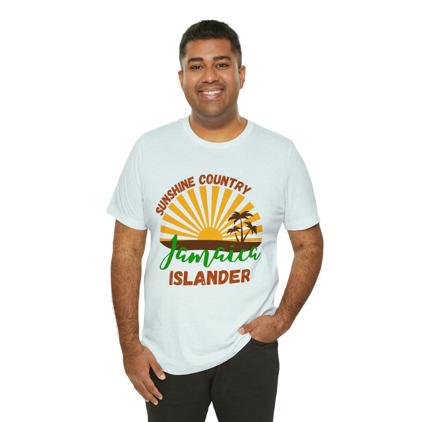 Sunshine Country Jamaica Islander Unisex Jersey Short Sleeve Tee