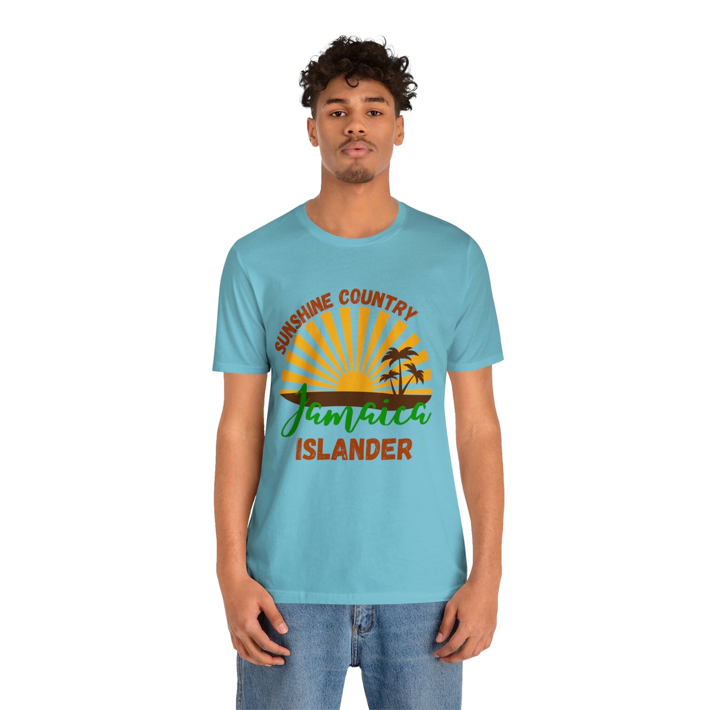 Sunshine Country Jamaica Islander Unisex Jersey Short Sleeve Tee