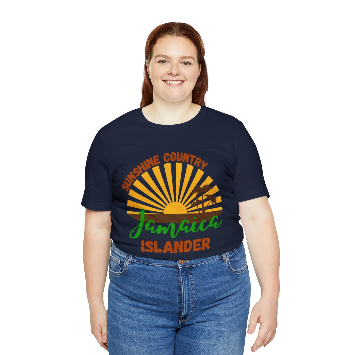 Sunshine Country Jamaica Islander Unisex Jersey Short Sleeve Tee