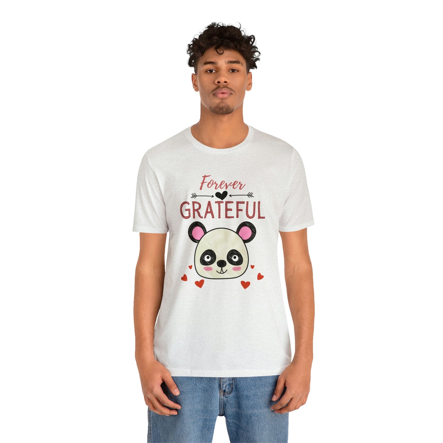 Forever Grateful Unisex Jersey Short Sleeve Tee