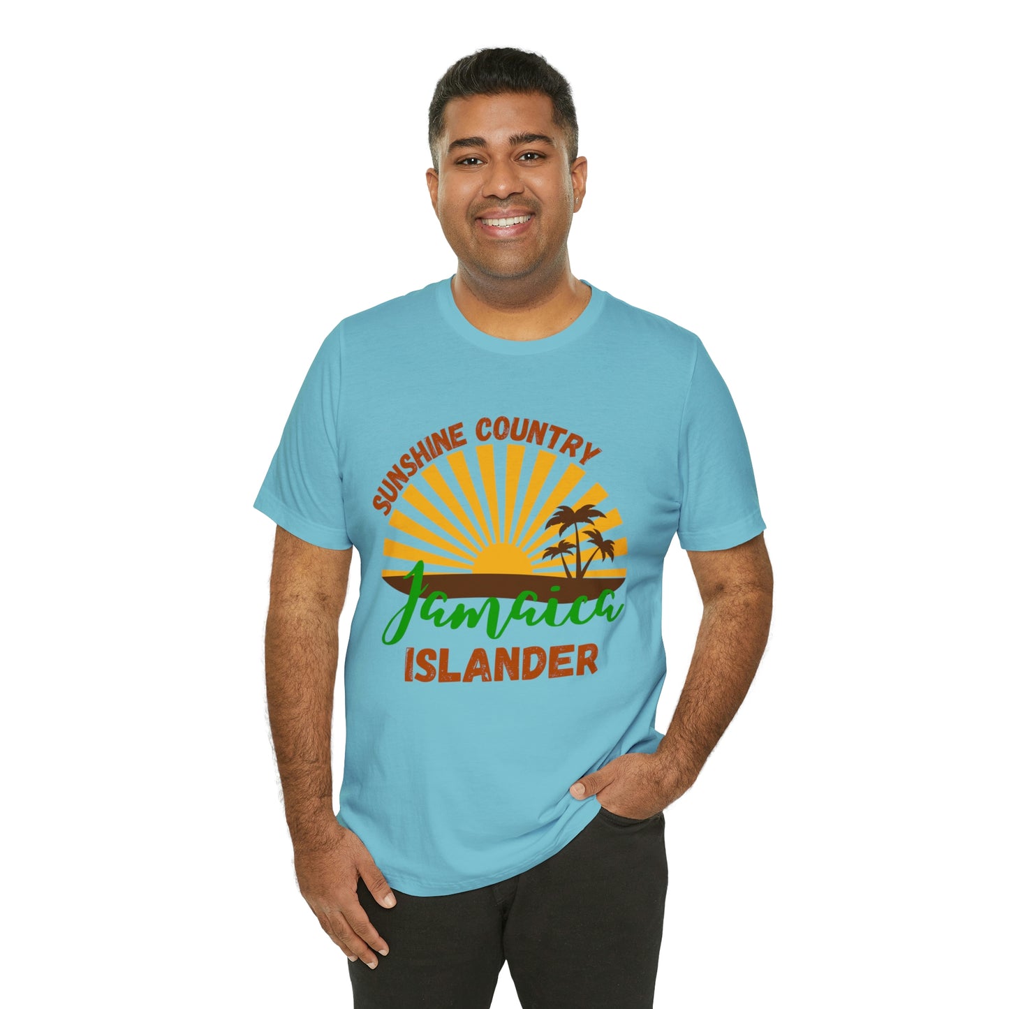 Sunshine Country Jamaica Islander Unisex Jersey Short Sleeve Tee