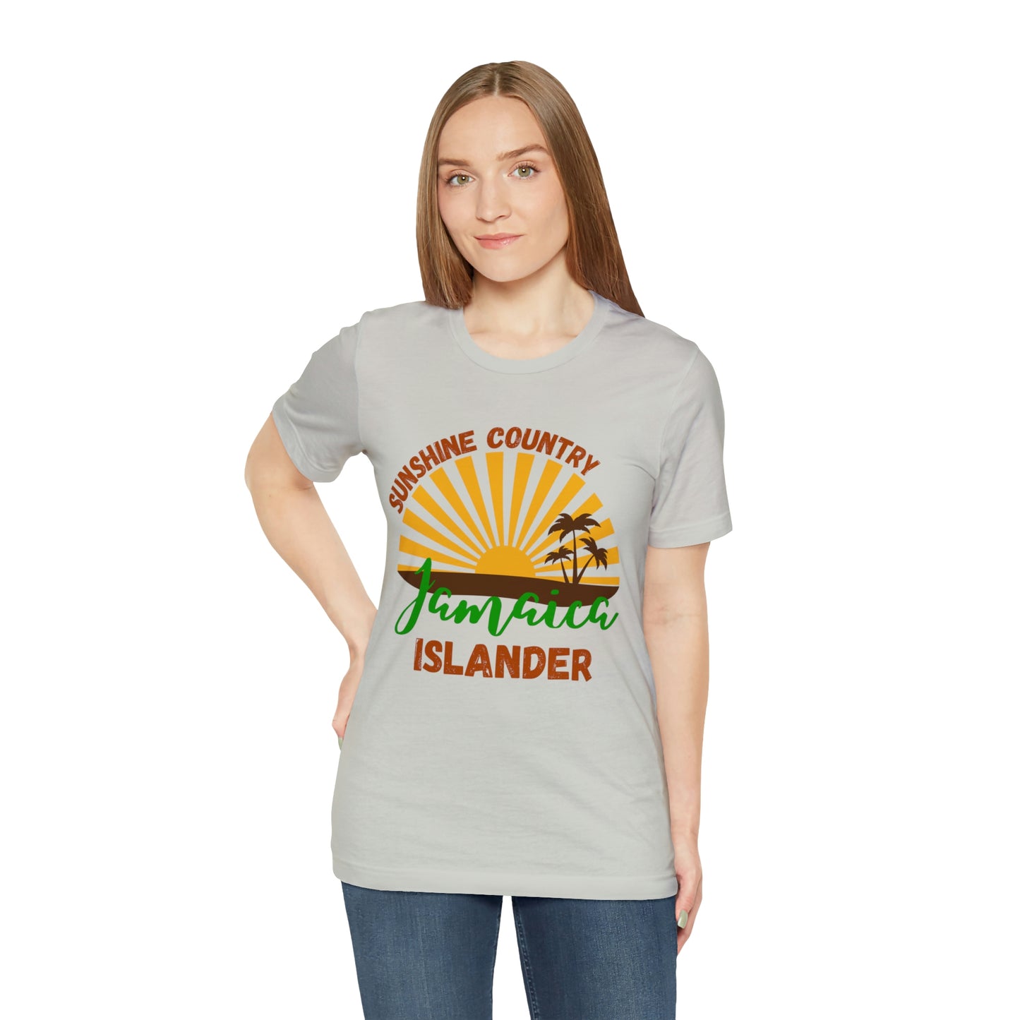 Sunshine Country Jamaica Islander Unisex Jersey Short Sleeve Tee