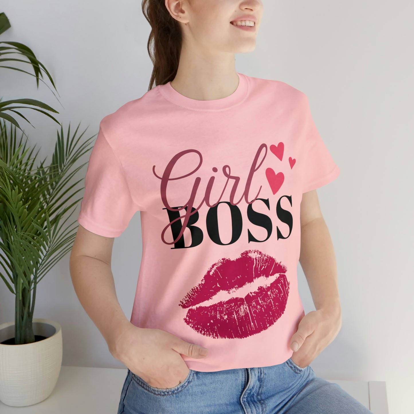 Girl Boss Unisex Jersey Short Sleeve Tee