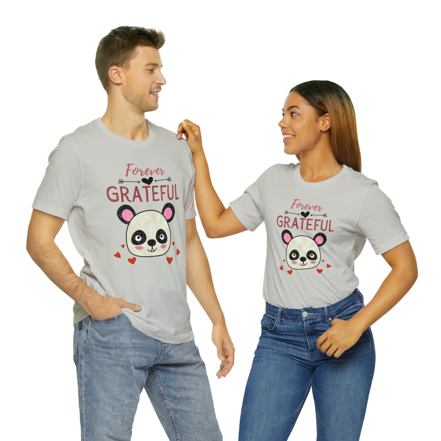 Forever Grateful Unisex Jersey Short Sleeve Tee