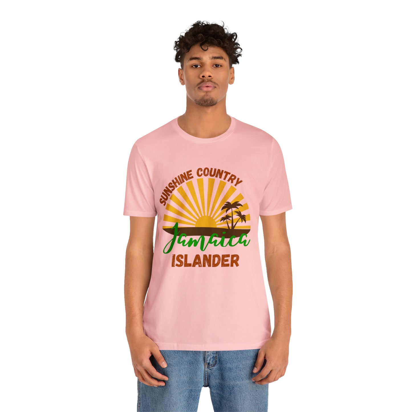 Sunshine Country Jamaica Islander Unisex Jersey Short Sleeve Tee